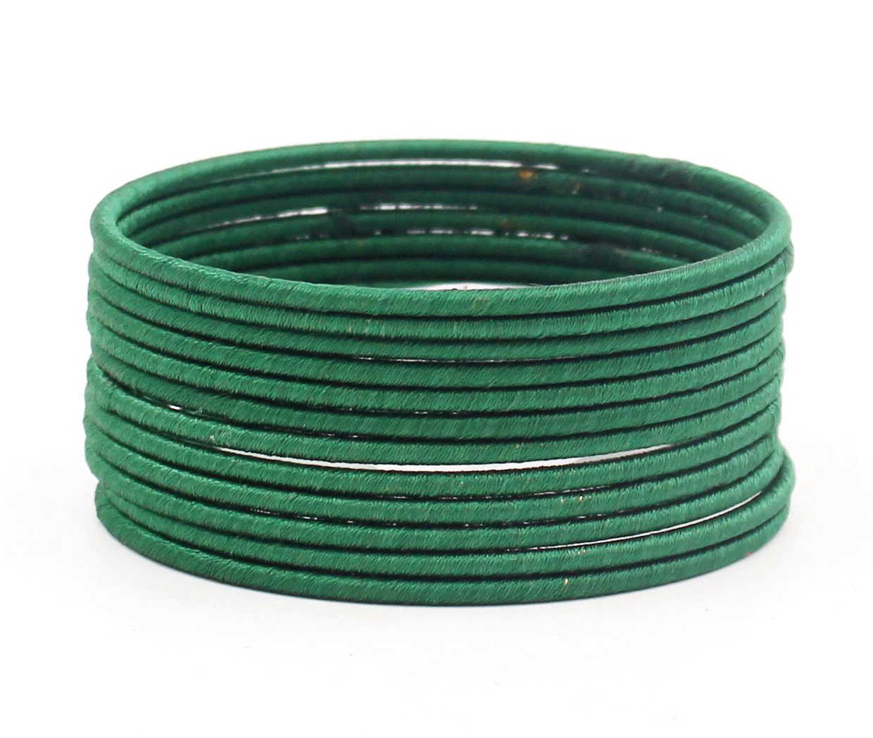 Set of 12 Plain Thread Bangles by Leshya - Image 7