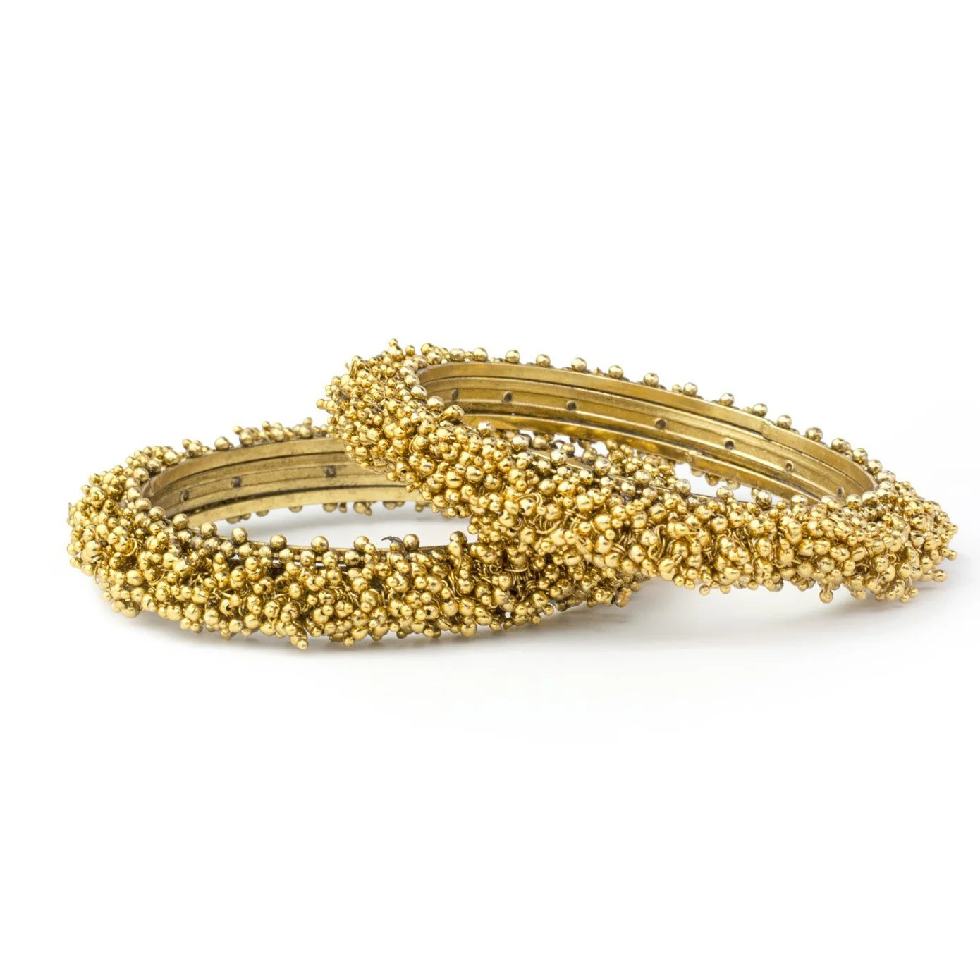 Set-of-2 Bridal Ghungroo Bangles for all occasions by Leshya Bracelet - Image 4
