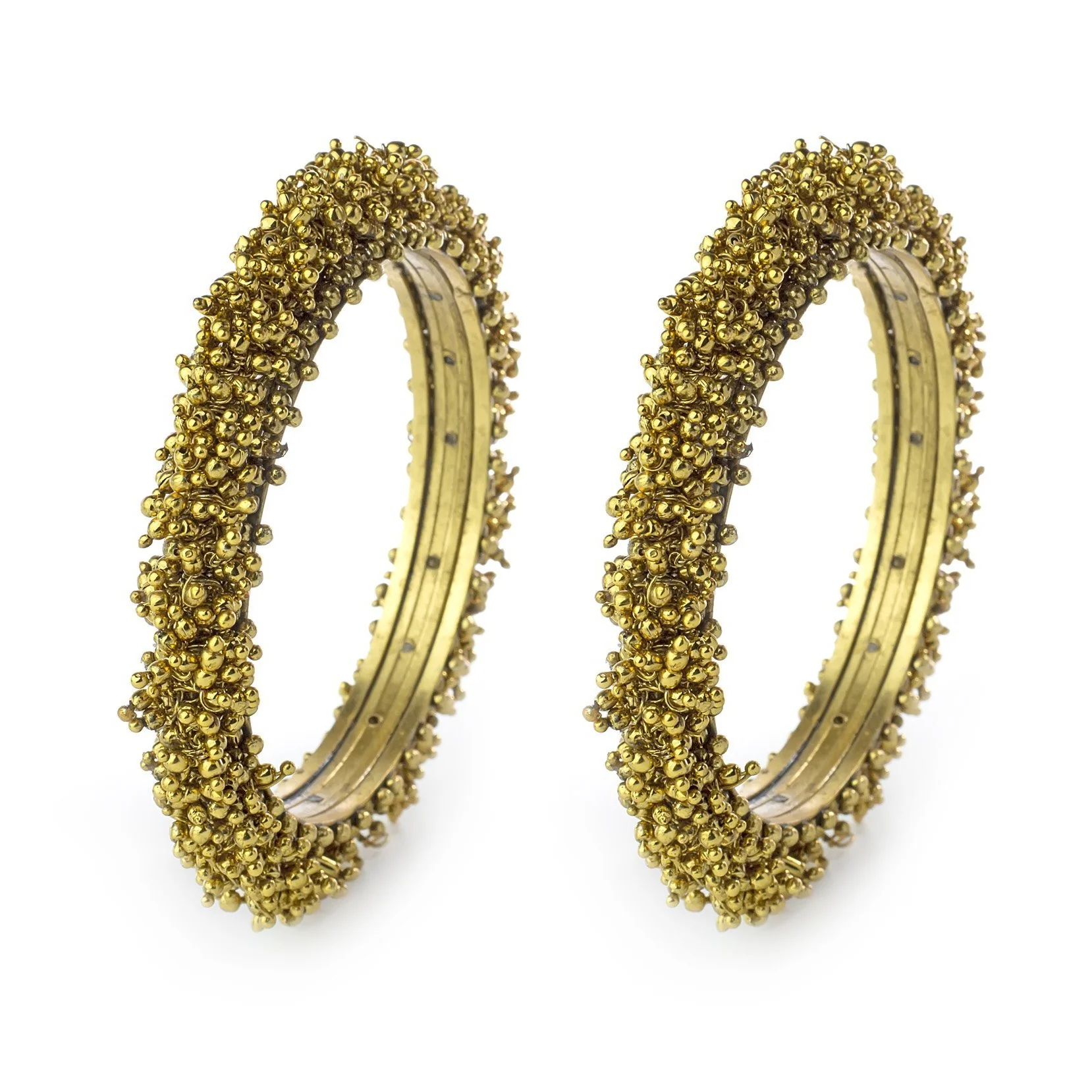 Set-of-2 Bridal Ghungroo Bangles for all occasions by Leshya Bracelet - Image 5