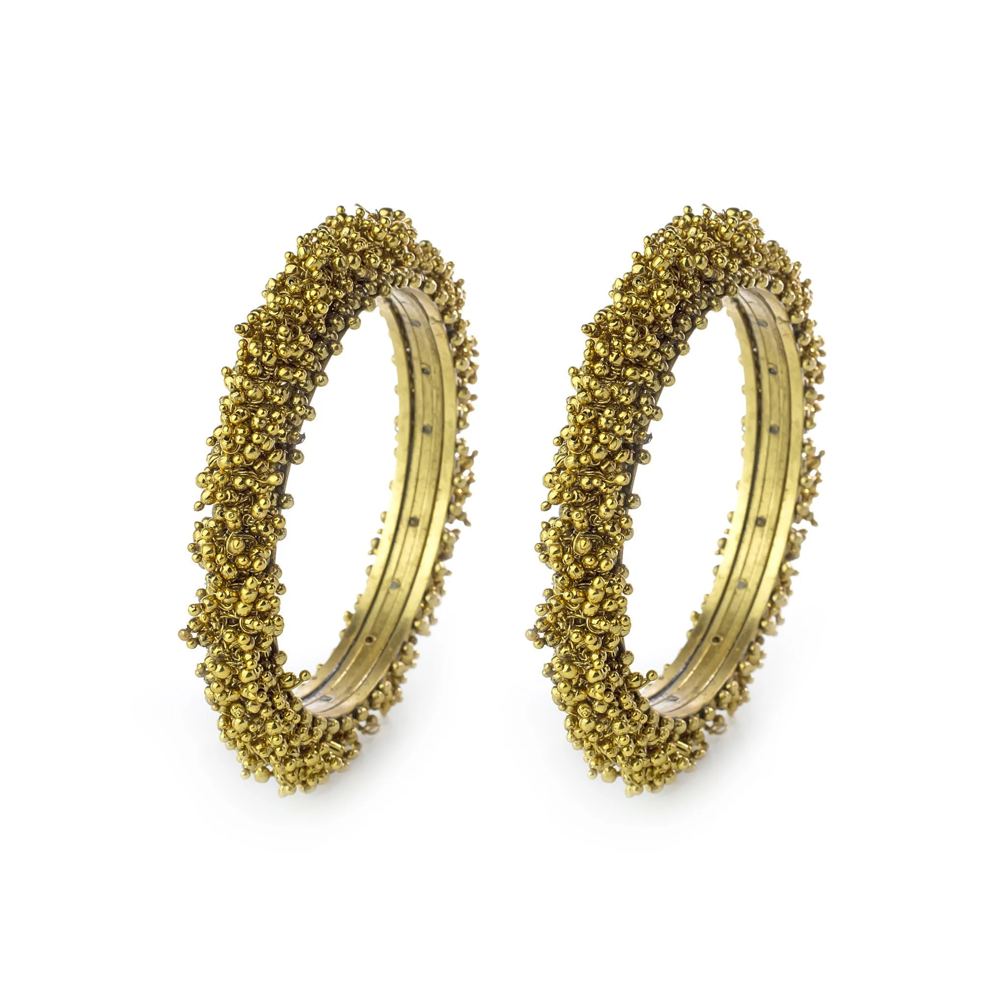 Set-of-2 Bridal Ghungroo Bangles for all occasions by Leshya Bracelet - Image 6