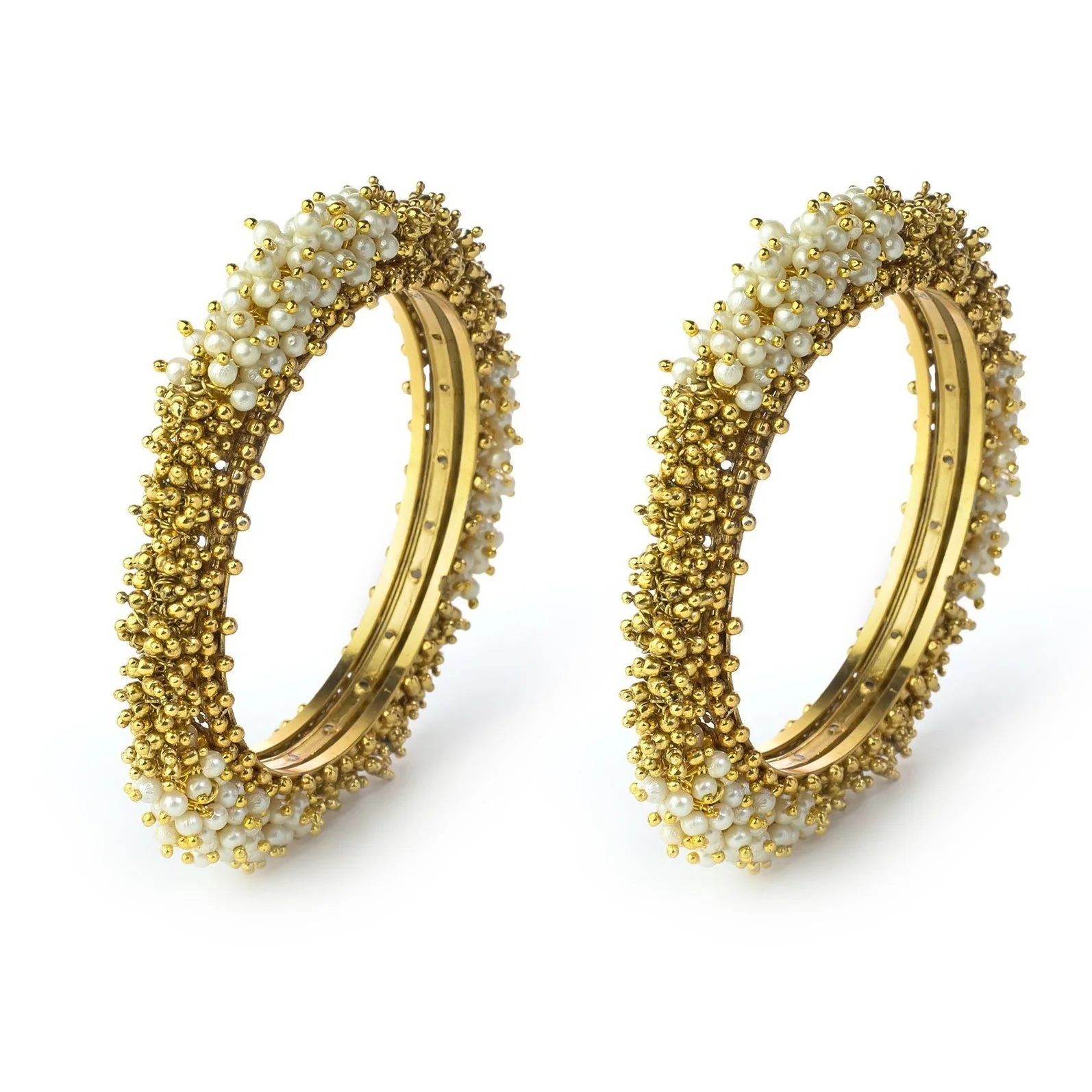Set-of-2 Bridal Ghungroo Bangles for all occasions by Leshya Bracelet - Image 7