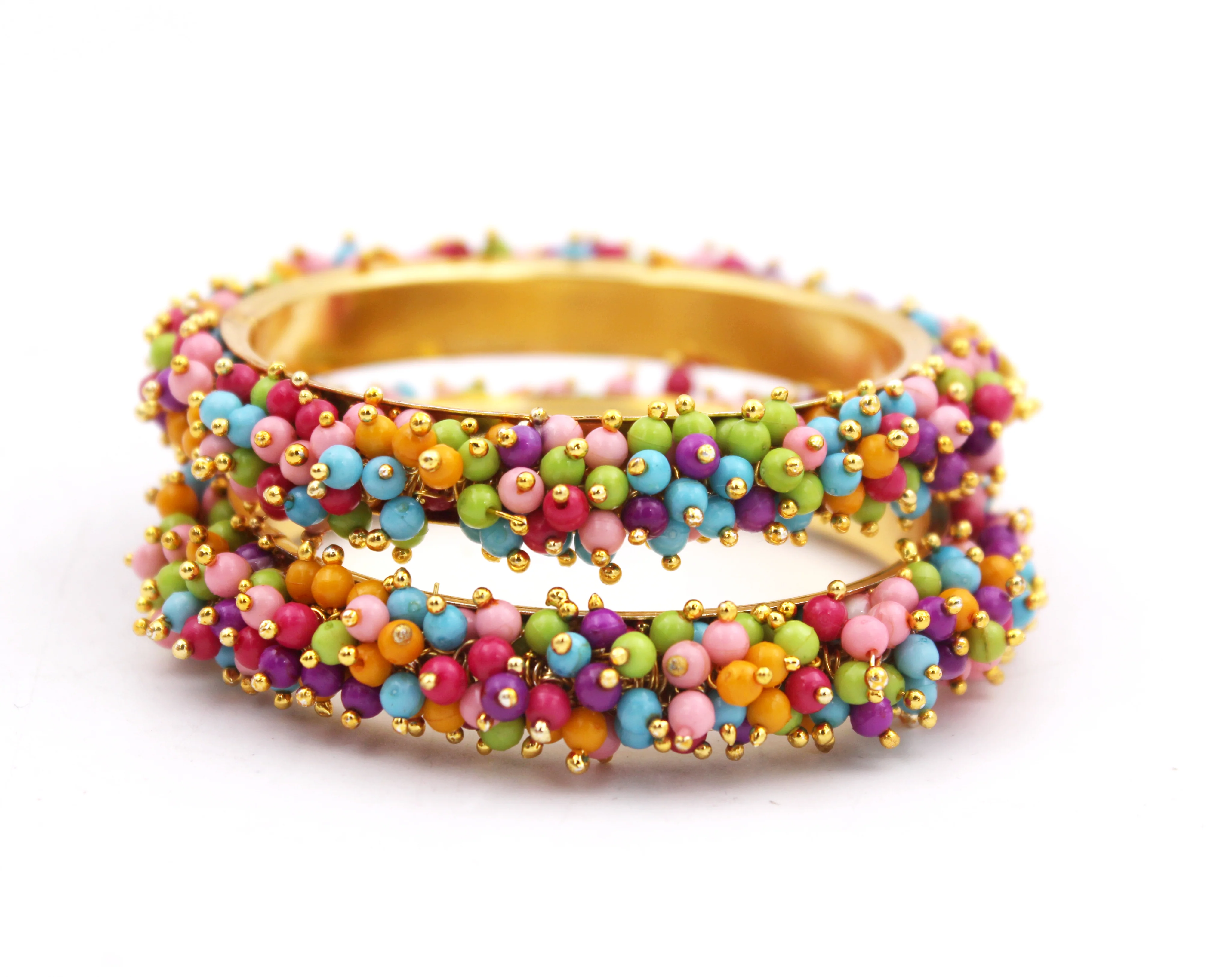 Set-of-2 Bridal Ghungroo Bangles for all occasions by Leshya Bracelet - Image 10