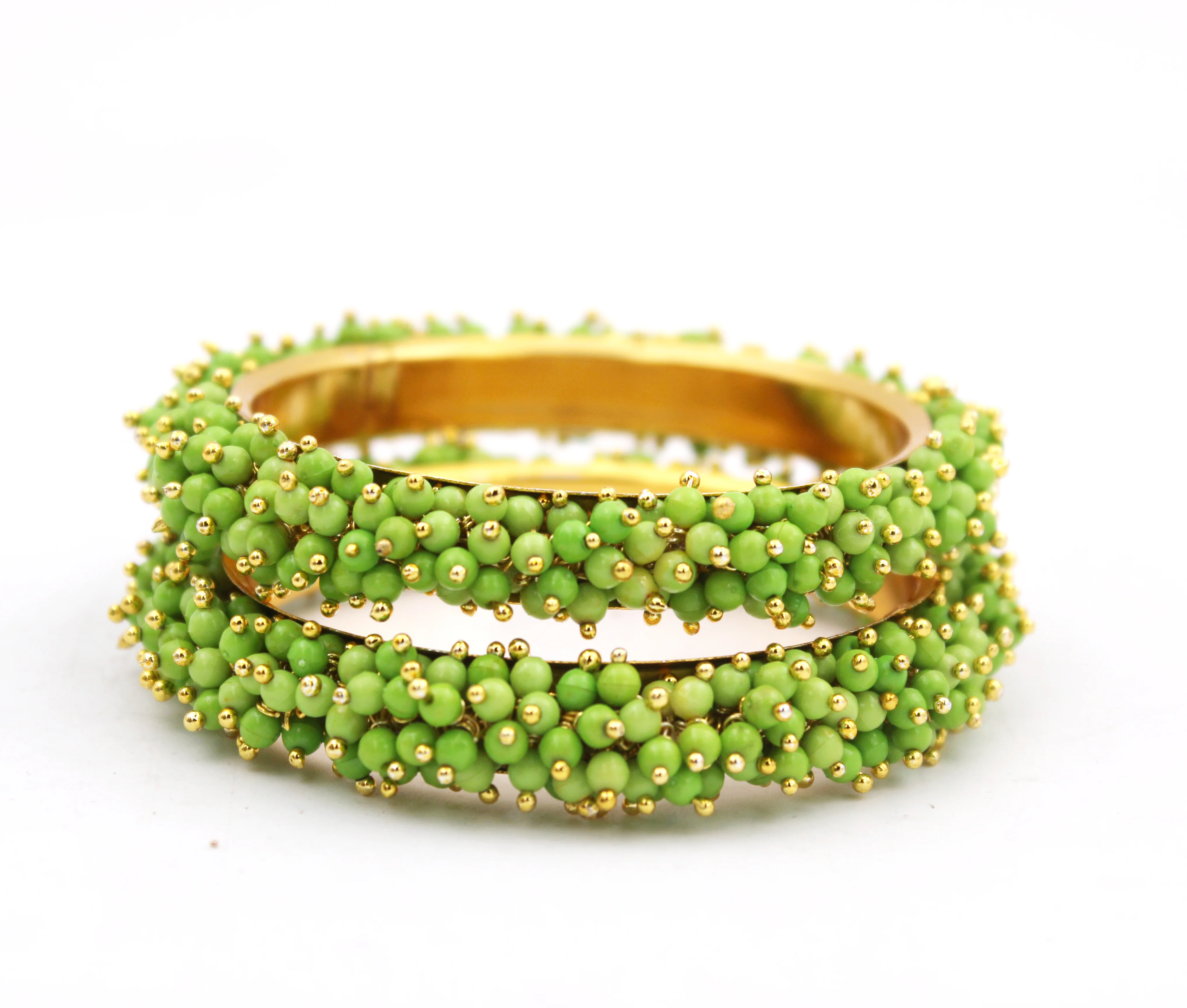 Set-of-2 Bridal Ghungroo Bangles for all occasions by Leshya Bracelet - Image 11