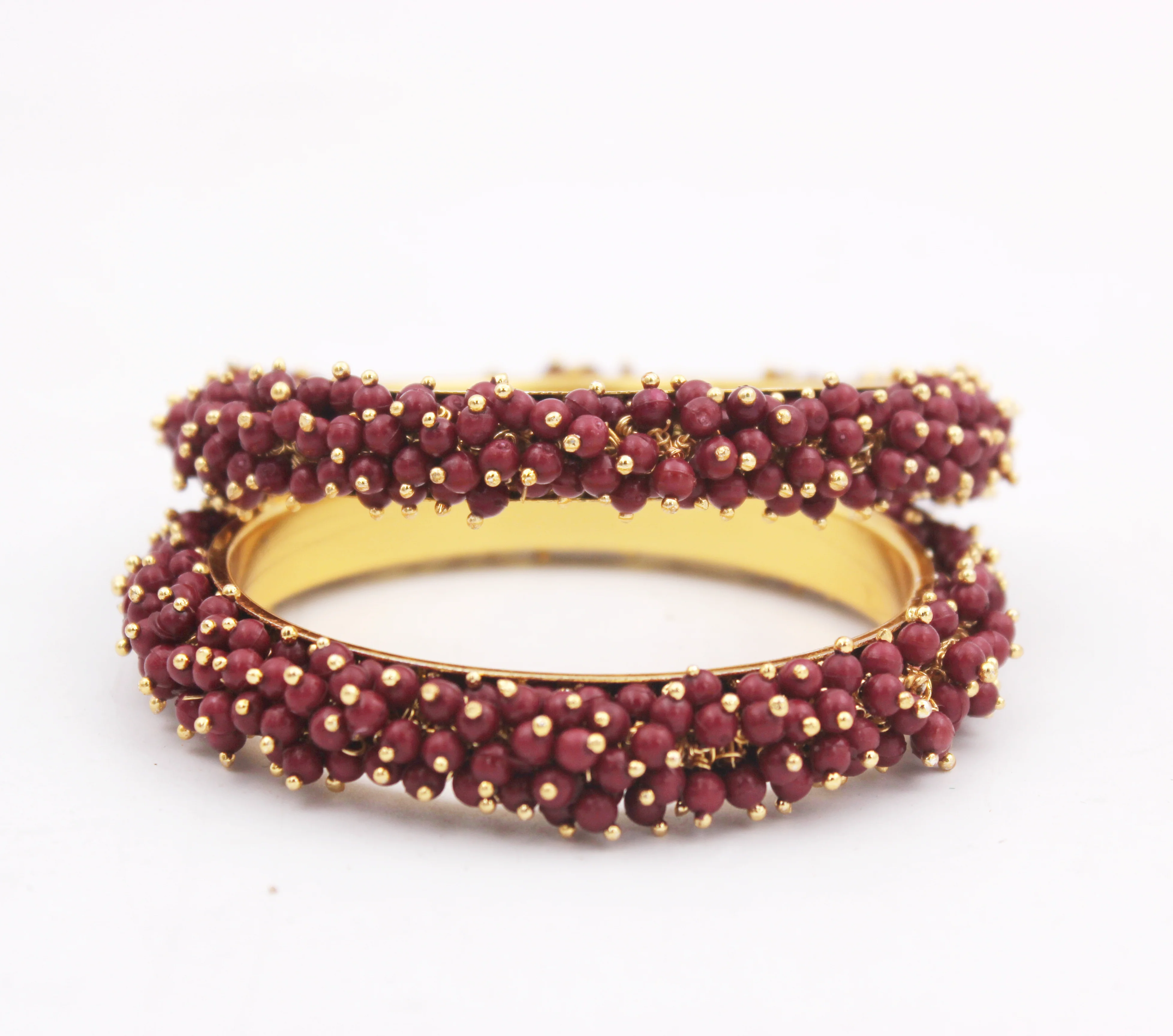 Set-of-2 Bridal Ghungroo Bangles for all occasions by Leshya Bracelet (Plus Size) - Image 13