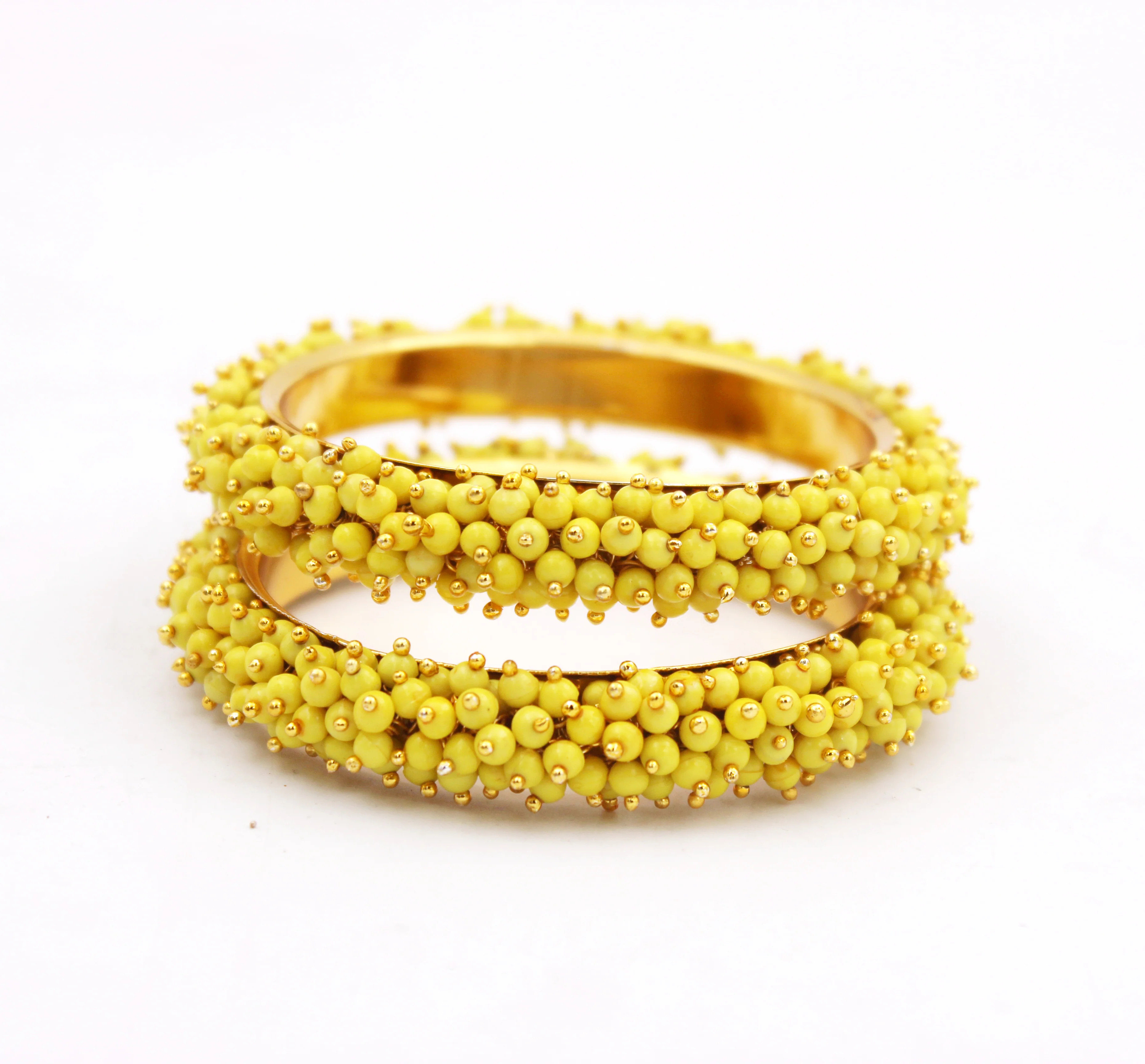 Set-of-2 Bridal Ghungroo Bangles for all occasions by Leshya Bracelet (Plus Size) - Image 14