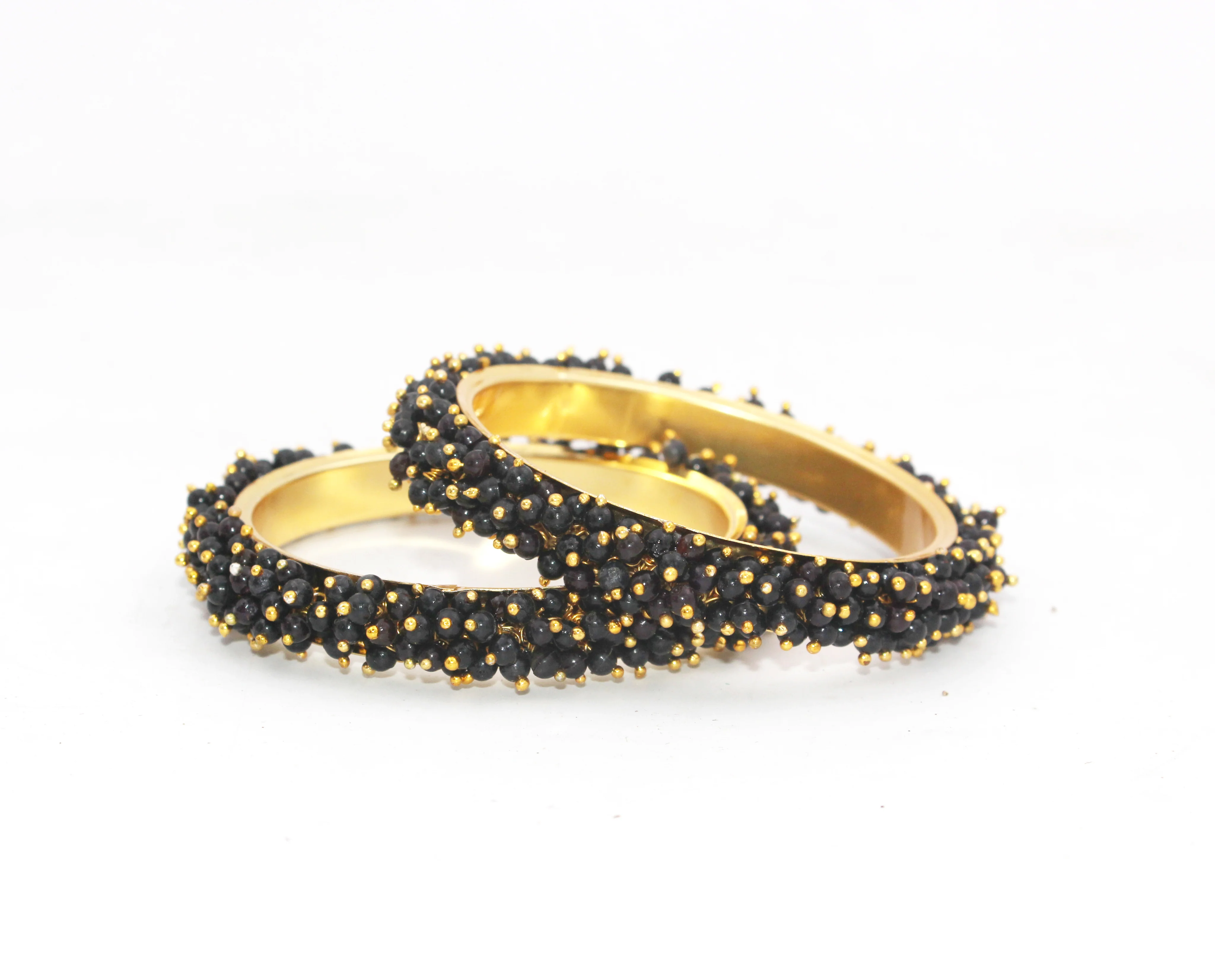 Set-of-2 Bridal Ghungroo Bangles for all occasions by Leshya Bracelet (Plus Size) - Image 3
