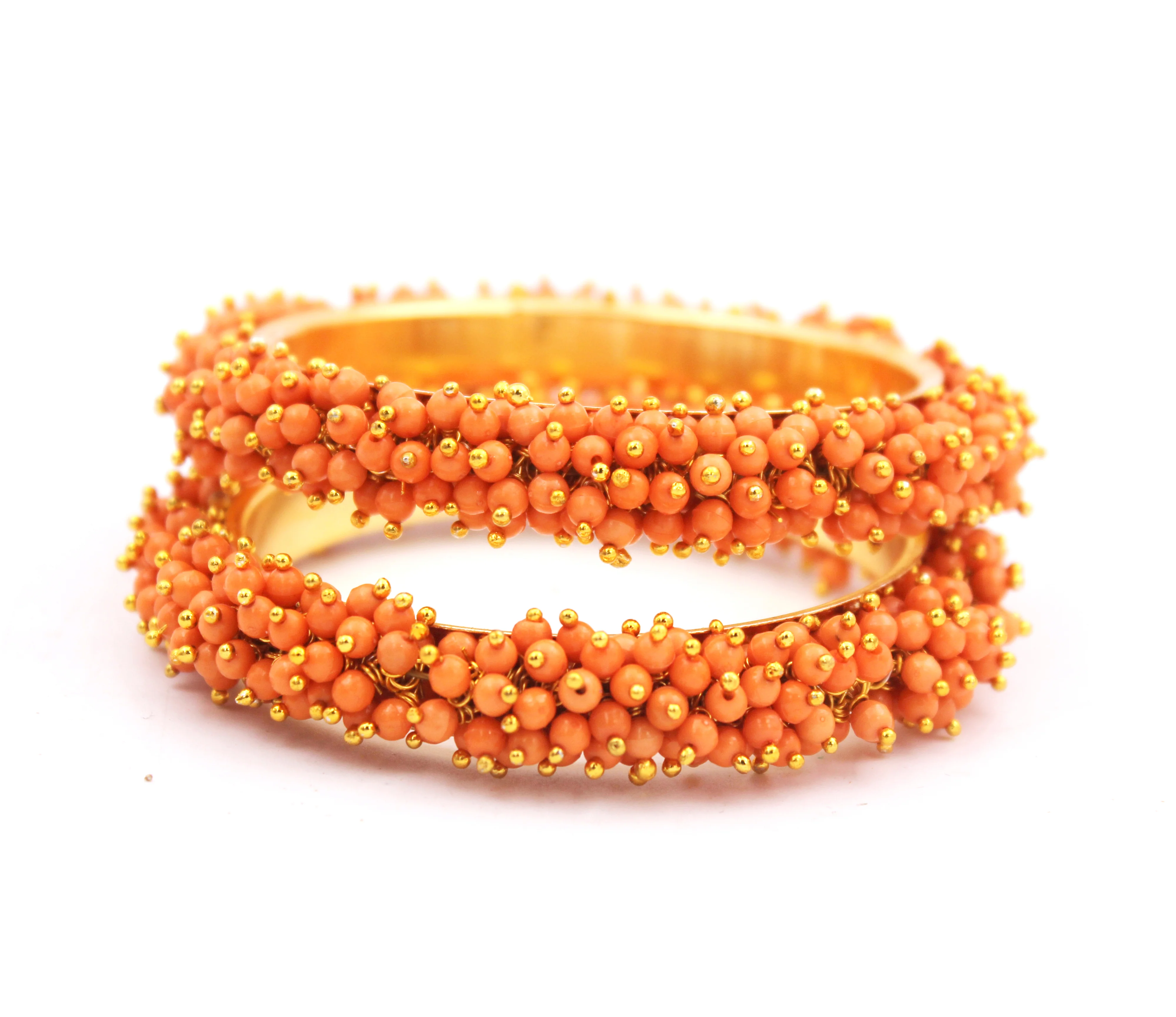 Set-of-2 Bridal Ghungroo Bangles for all occasions by Leshya Bracelet (Plus Size) - Image 6