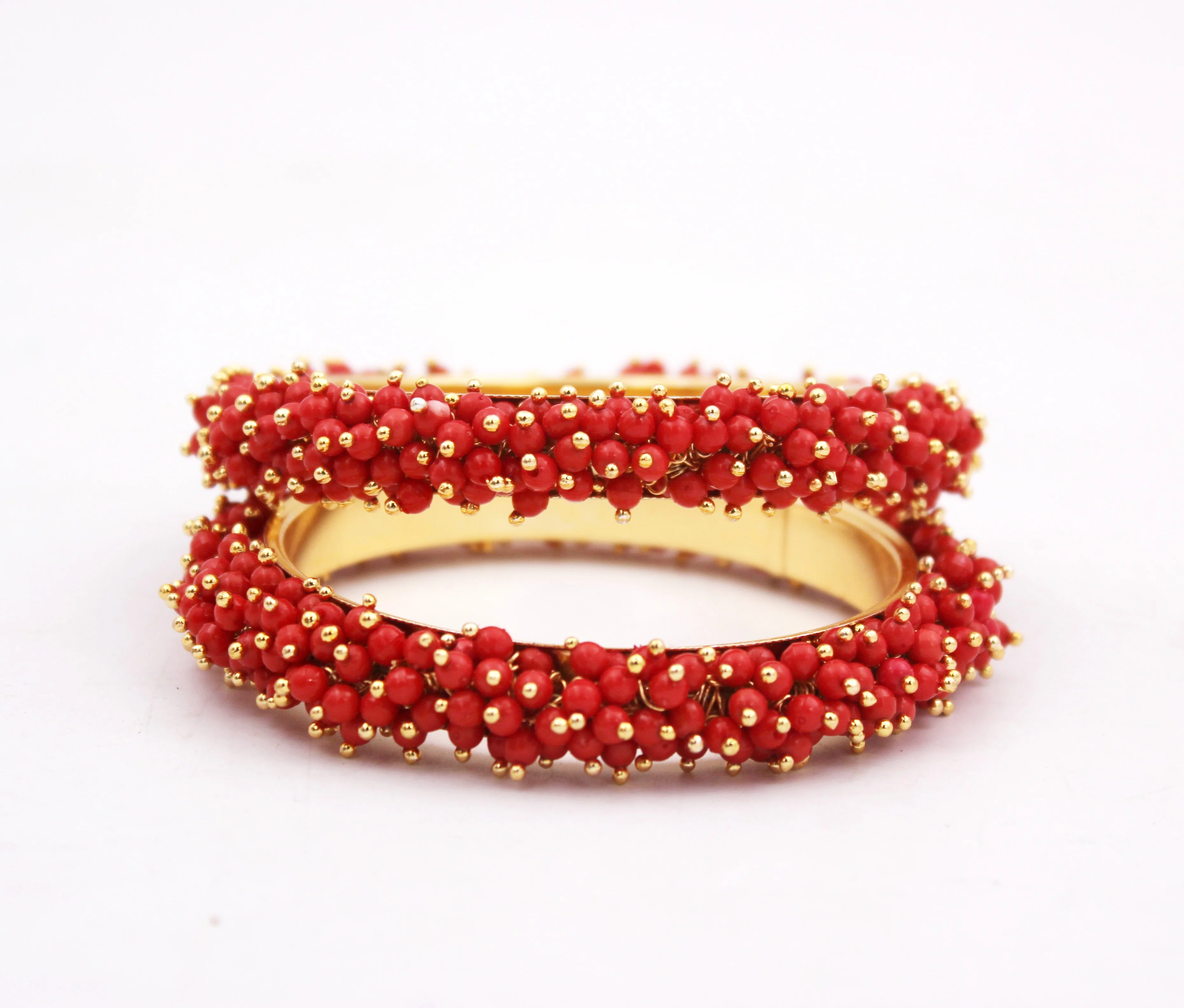 Set-of-2 Bridal Ghungroo Bangles for all occasions by Leshya Bracelet - Image 3