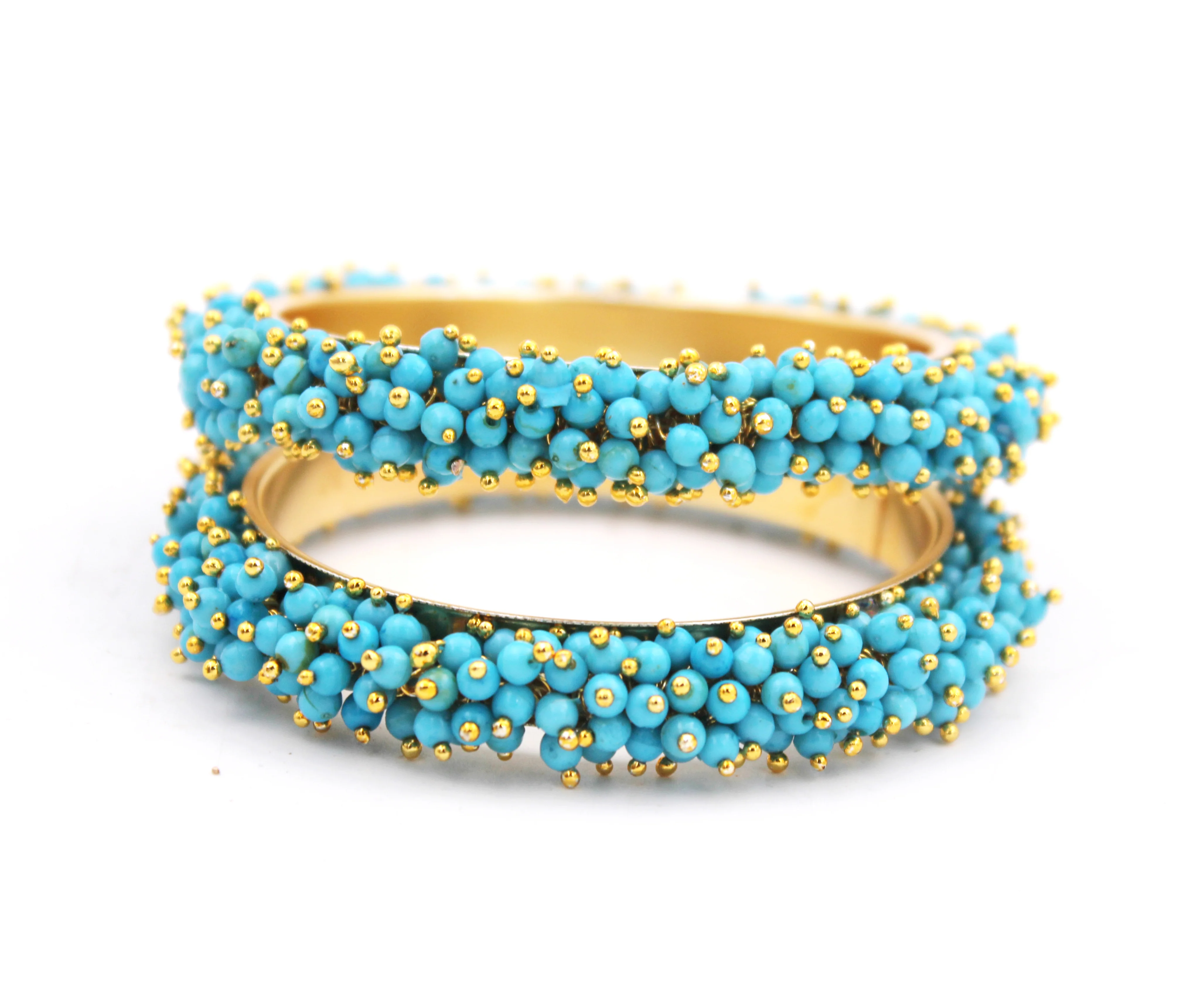 Set-of-2 Bridal Ghungroo Bangles for all occasions by Leshya Bracelet - Image 5