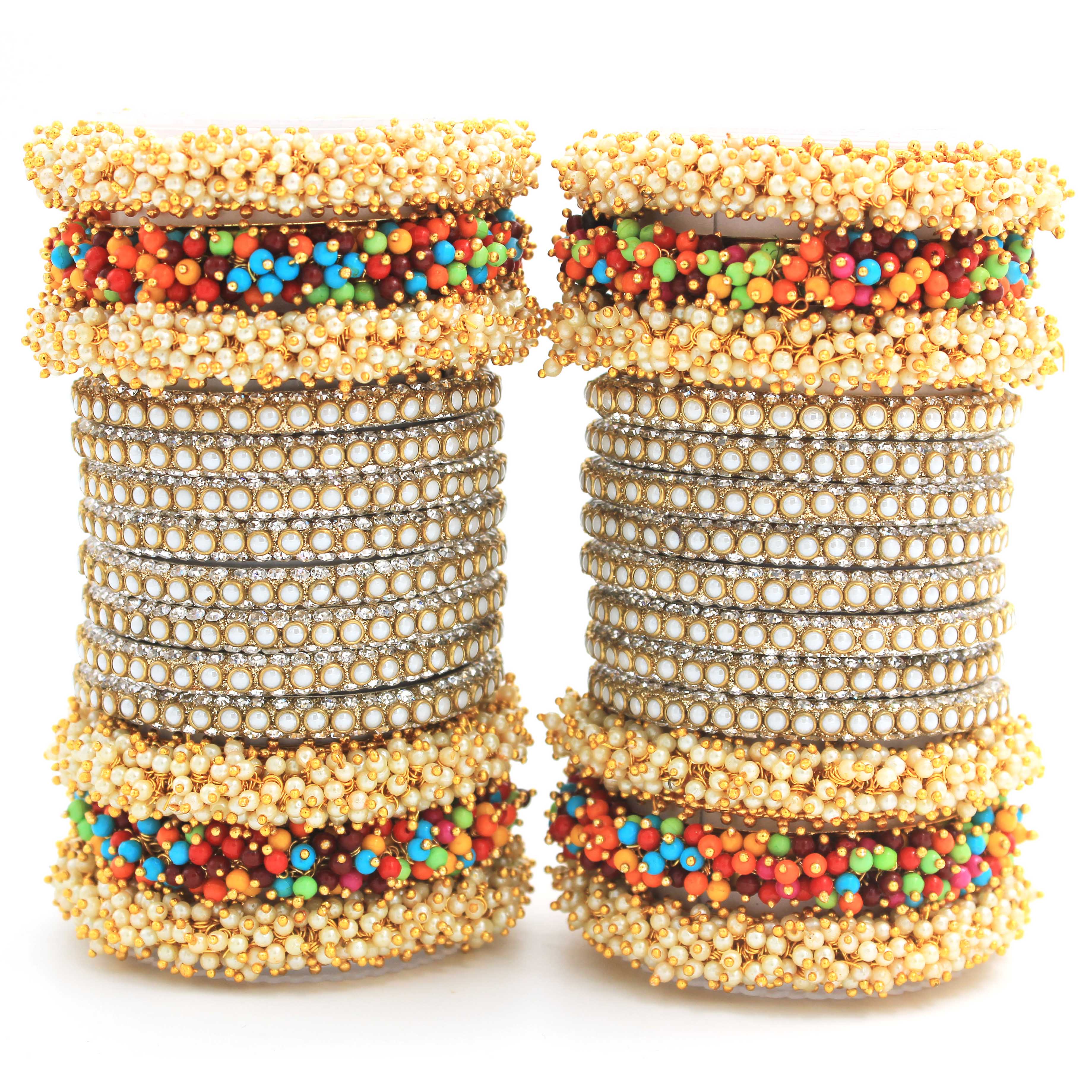 Set of 2 Lac Bridal Bangle sets by Leshya - Image 10