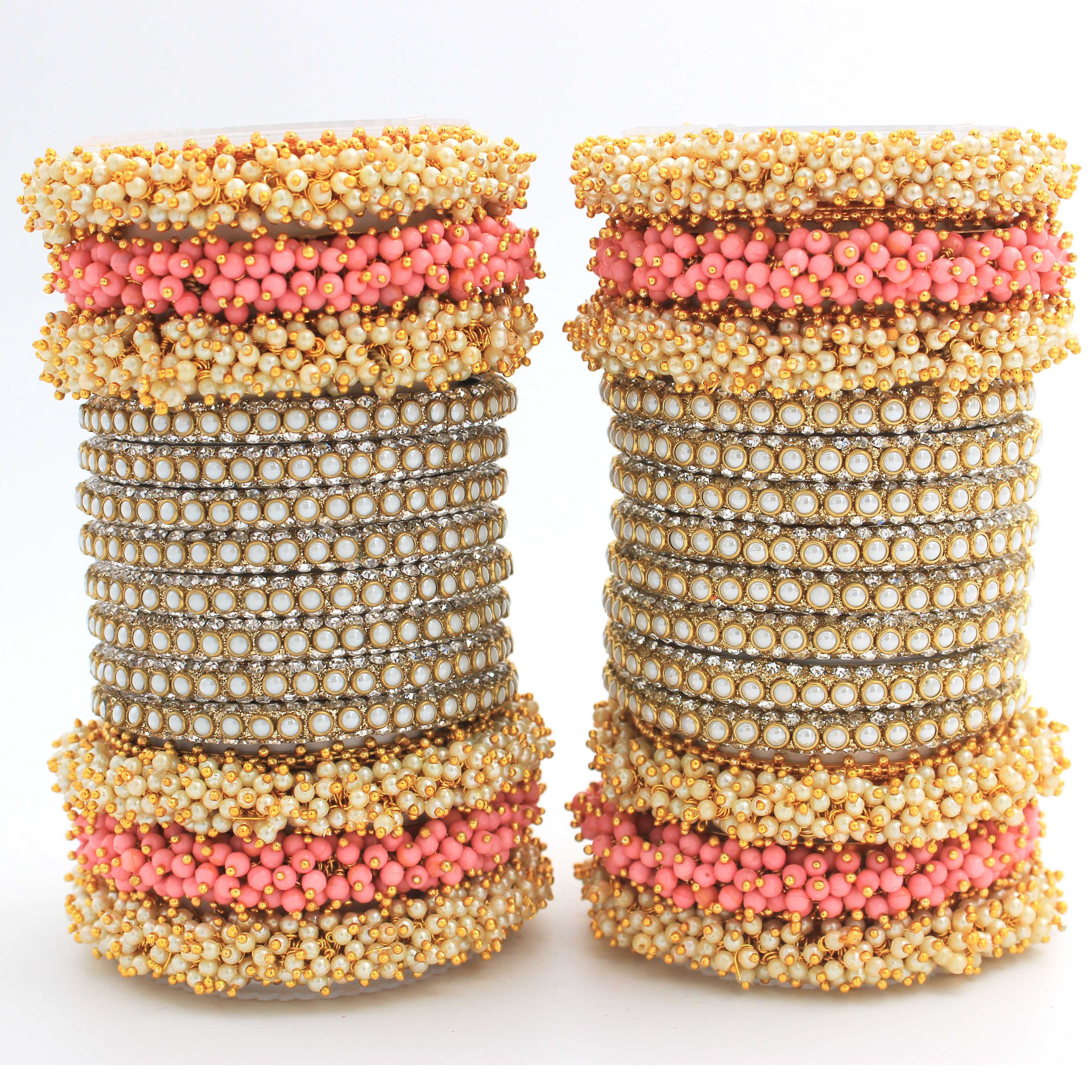 Set of 2 Lac Bridal Bangle sets by Leshya - Image 4