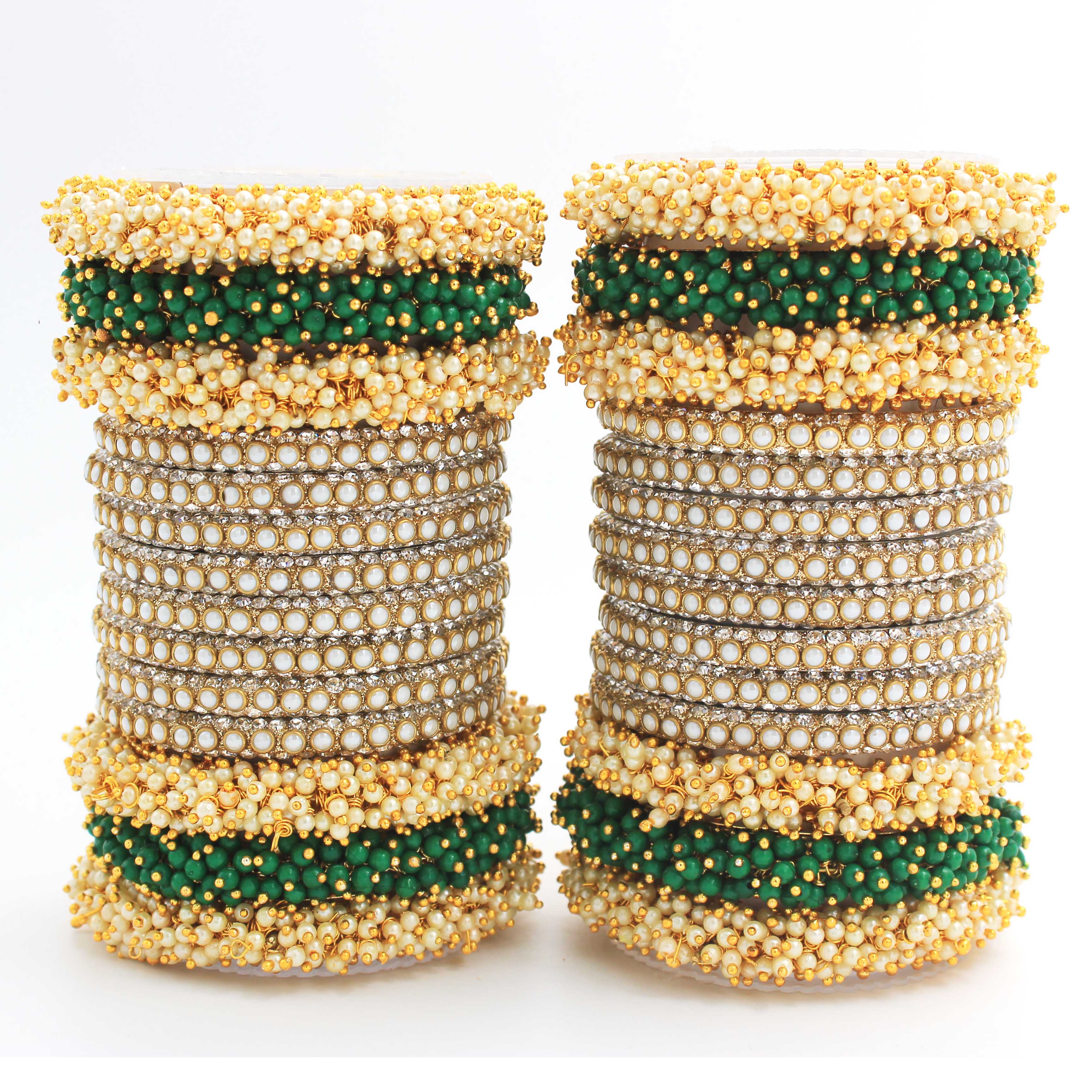 Set of 2 Lac Bridal Bangle sets by Leshya - Image 8