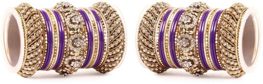 Set of 2 Solid Colored Bangle Set - Image 13