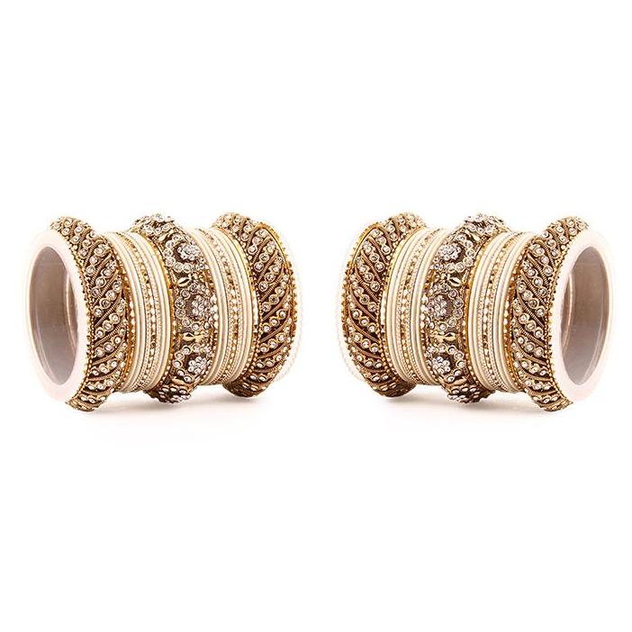 Set of 2 Solid Colored Bangle Set - Image 3
