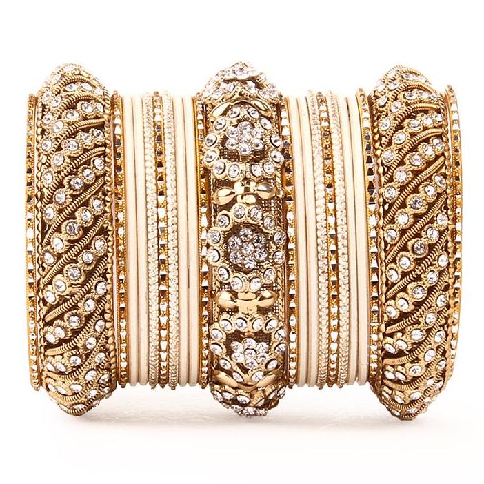 Set of 2 Solid Colored Bangle Set - Image 4