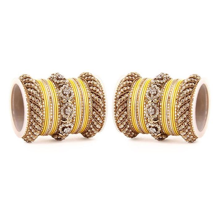 Set of 2 Solid Colored Bangle Set - Image 9