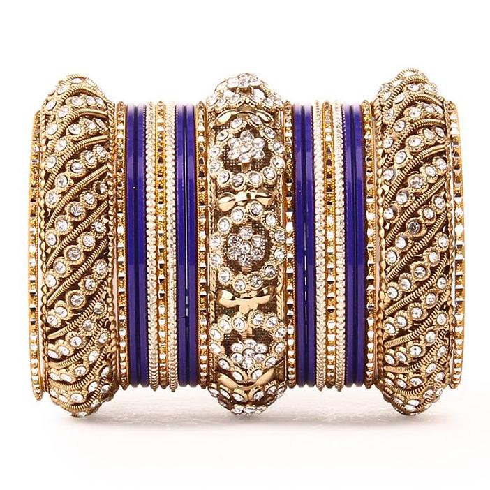 Set of 2 Solid Colored Bangle Set (Plus Size) - Image 12