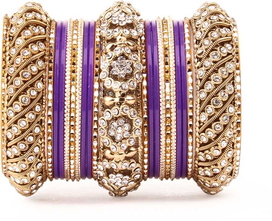Set of 2 Solid Colored Bangle Set (Plus Size) - Image 14