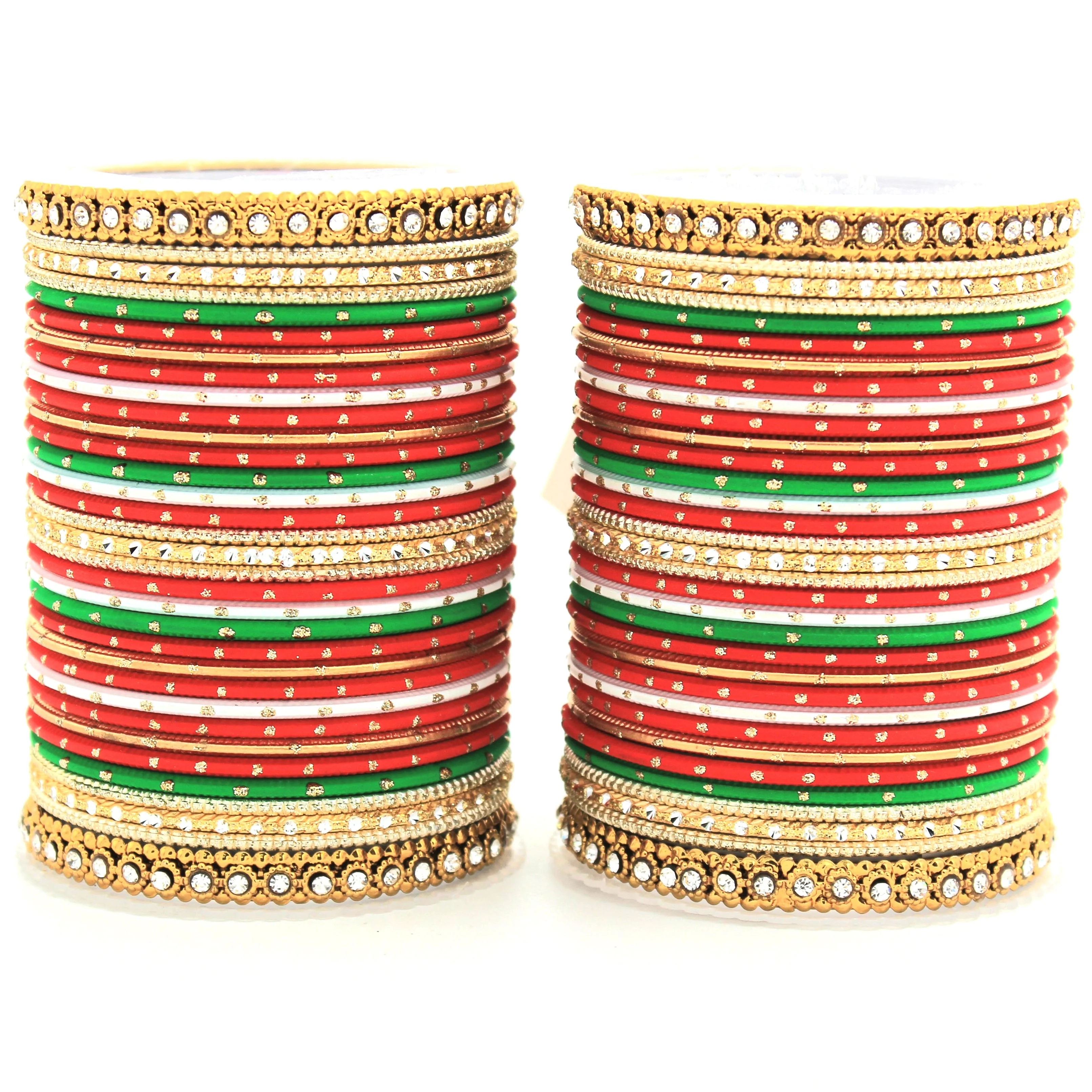 Set of 2 Traditional Partywear bangle sets for women by Leshya - Image 4