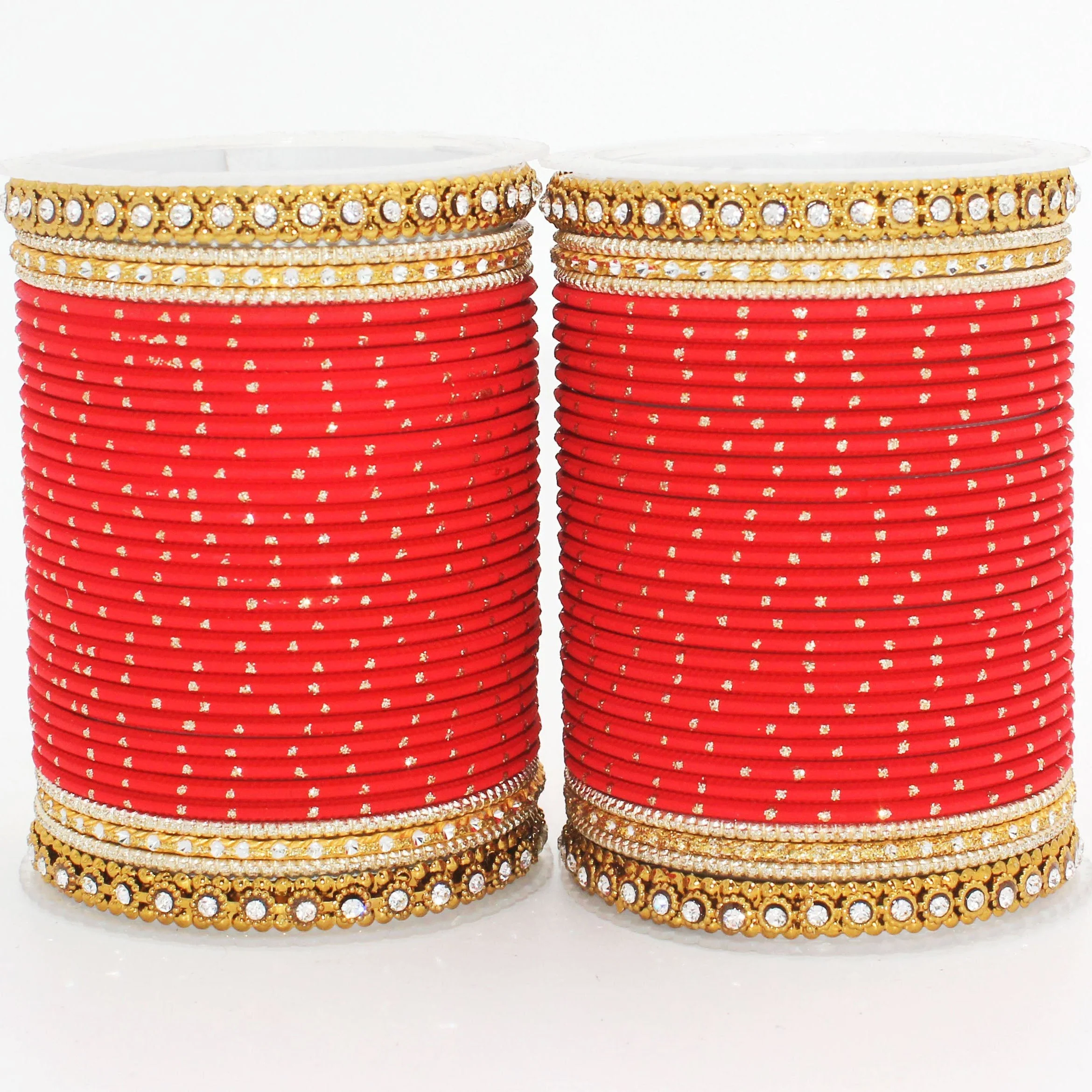 Set of 2 Traditional Partywear bangle sets for women by Leshya - Image 4