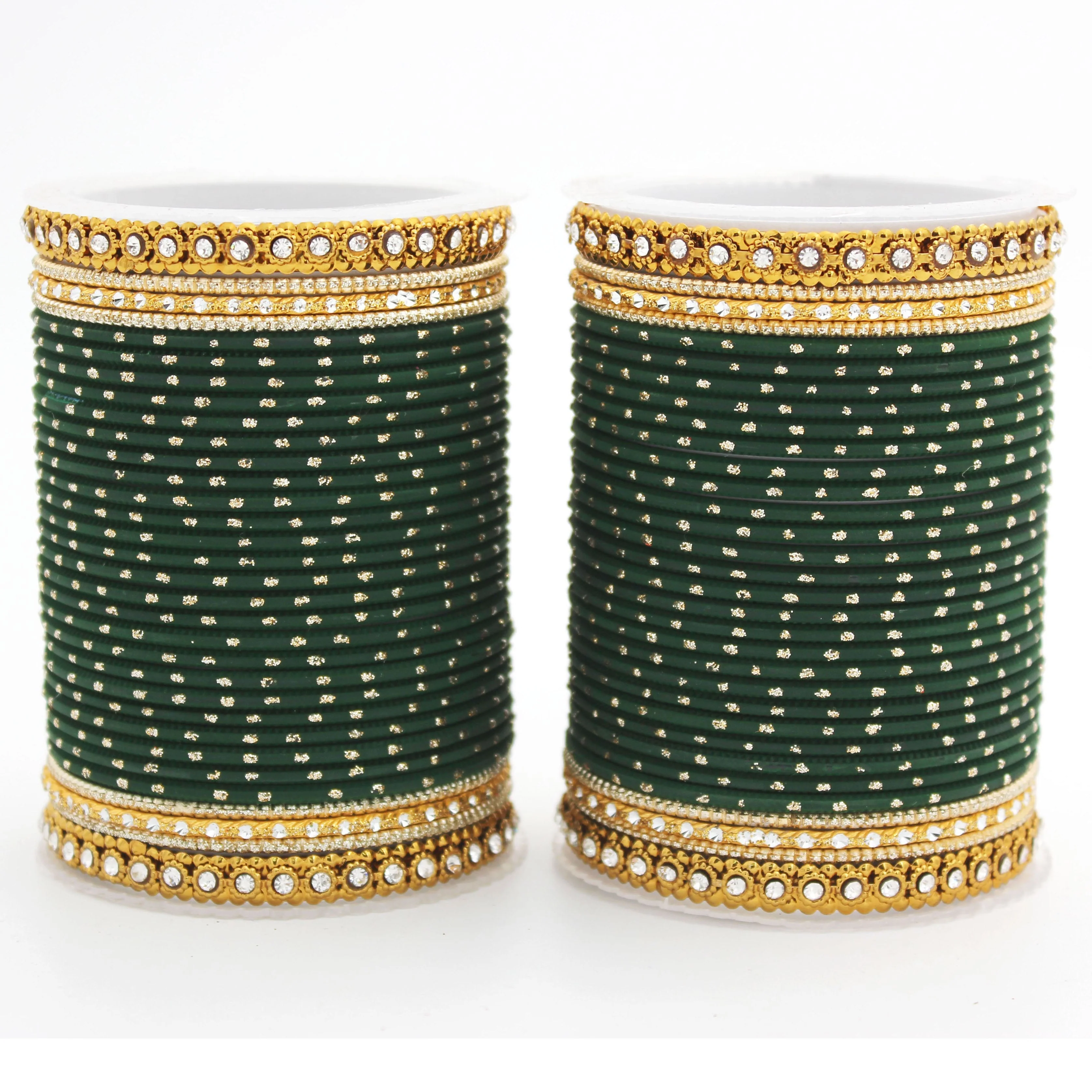 Set of 2 Traditional Partywear bangle sets for women by Leshya - Image 9