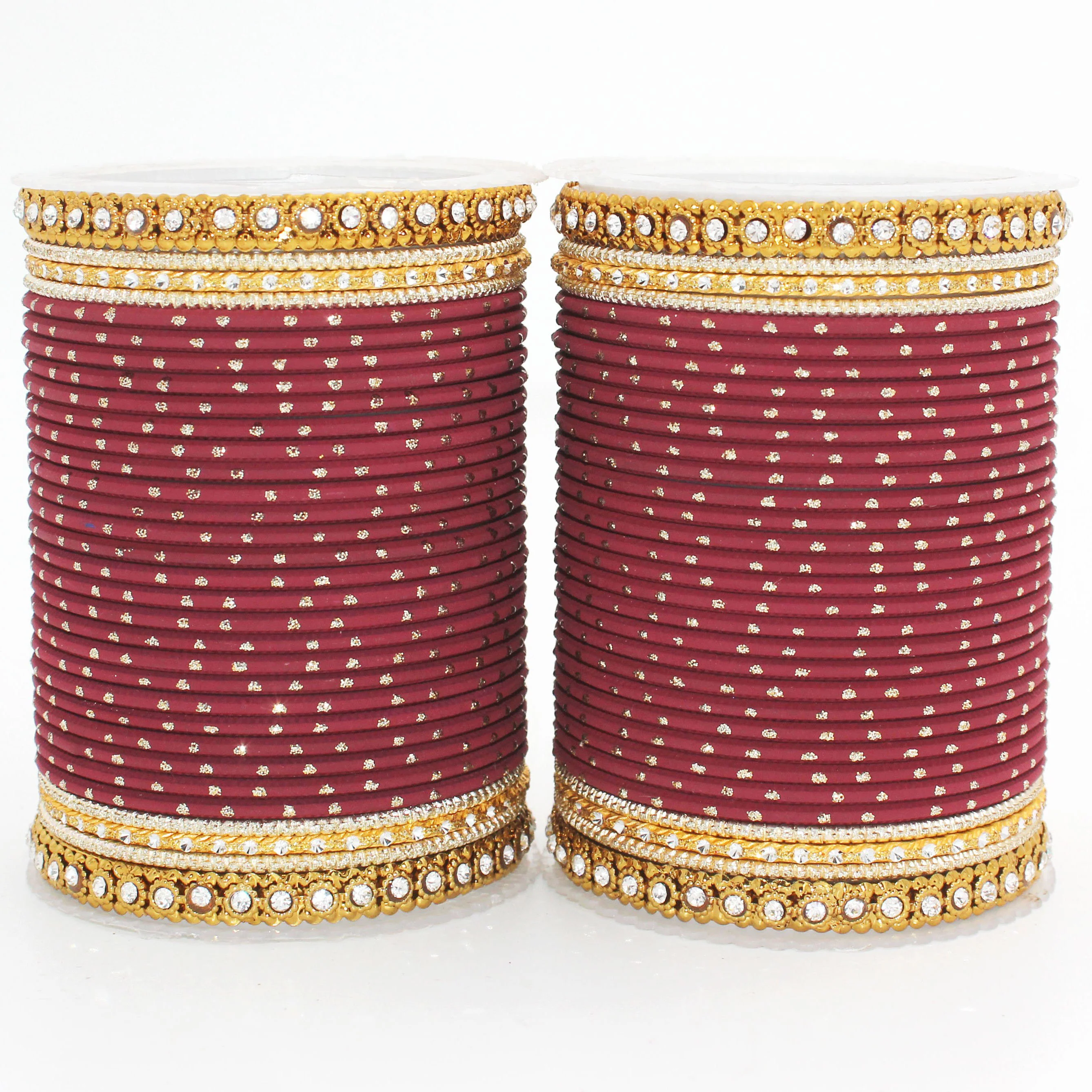 Set of 2 Traditional Partywear bangle sets for women by Leshya - Image 5