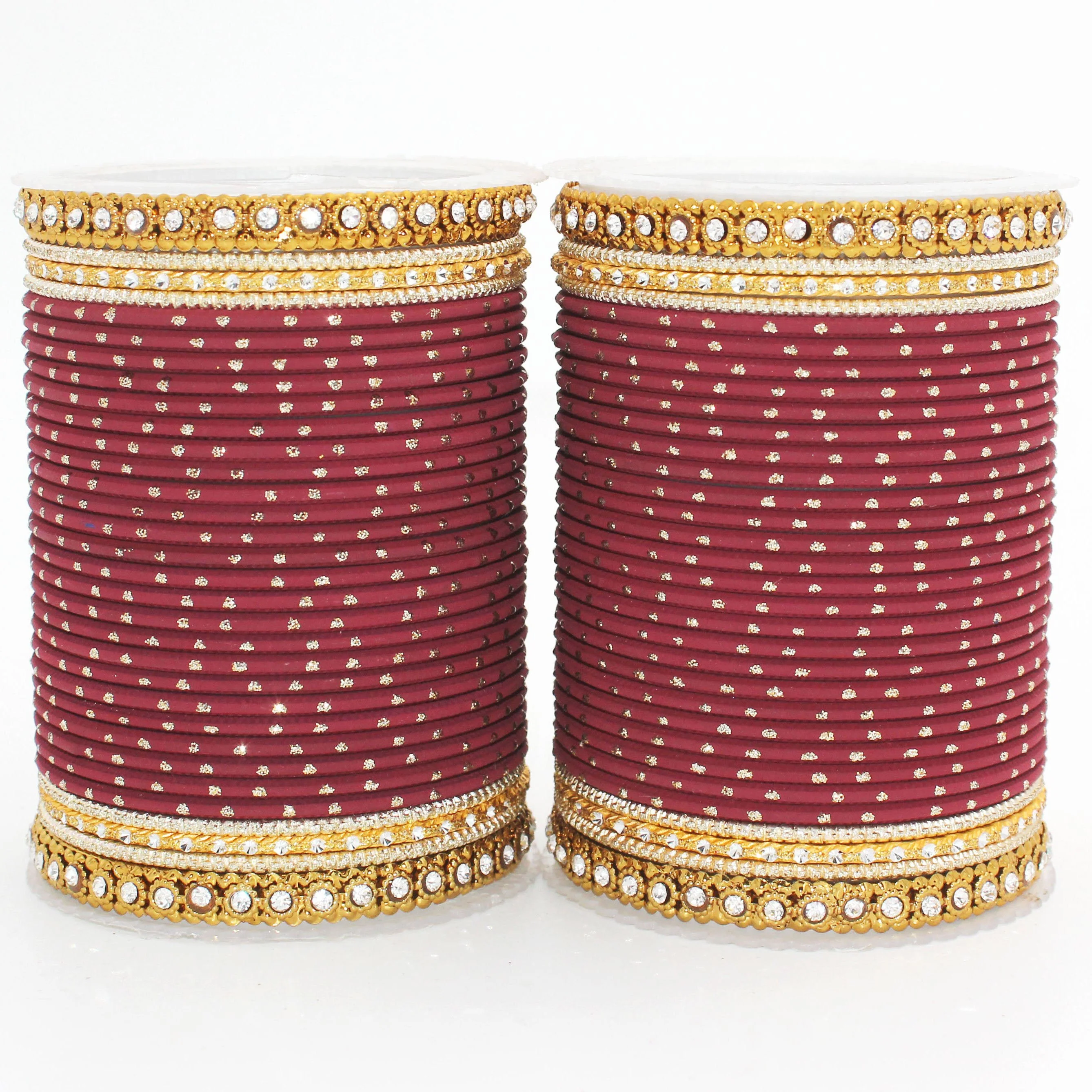 Set of 2 Traditional Partywear bangle sets for women by Leshya - Image 5