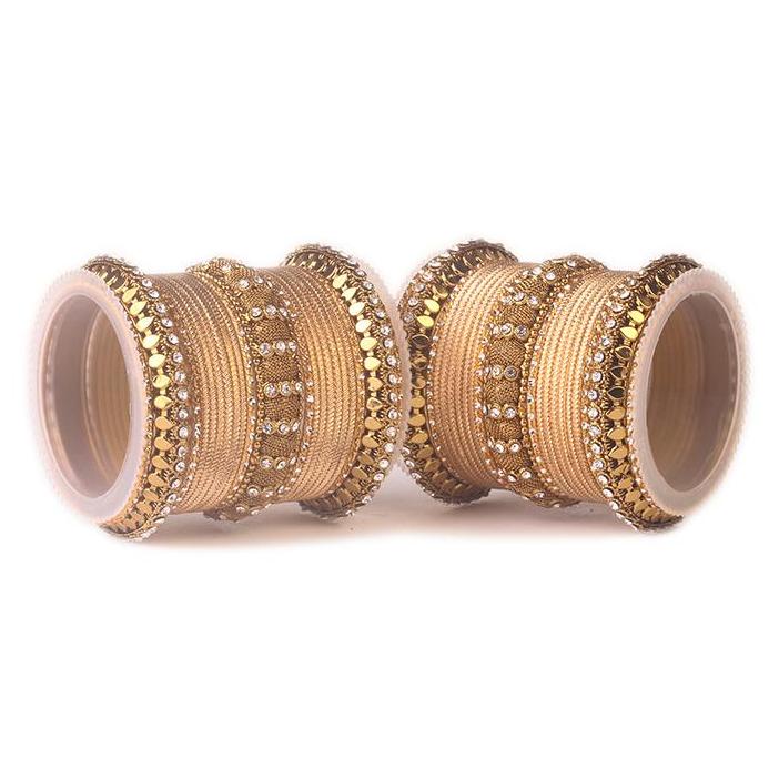Set of 2 Traditional Solid Colored Bangle Set - Image 5