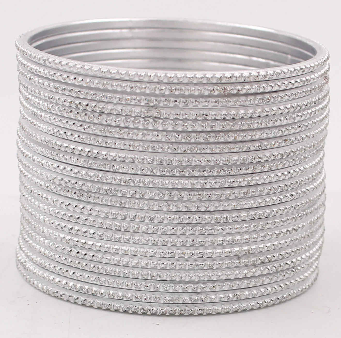 Set of 24 Dotted Shining Glitter Bangles by Leshya - Image 12