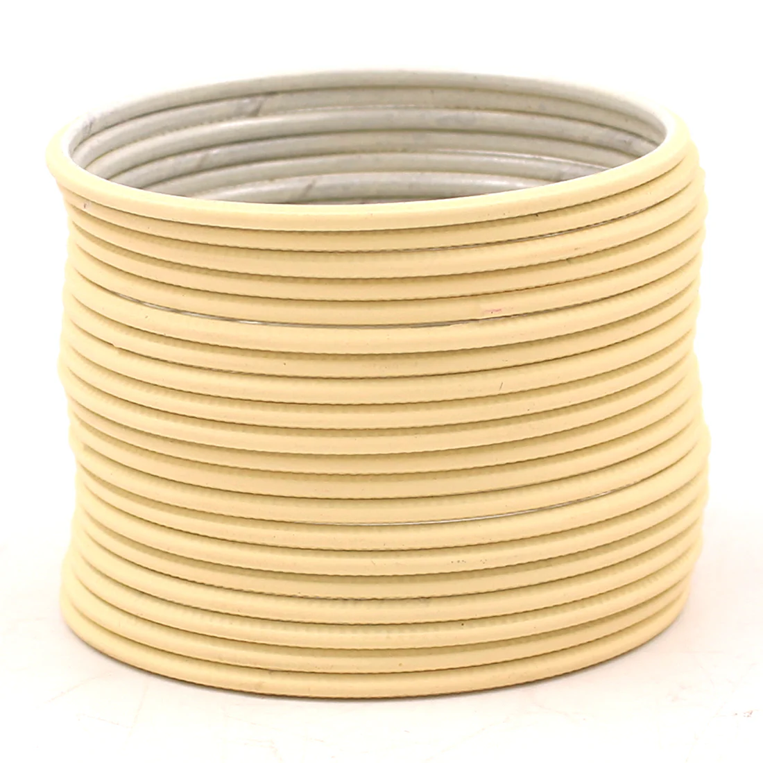 Set of 24 Matte Textured Bangles by Leshya - Image 3