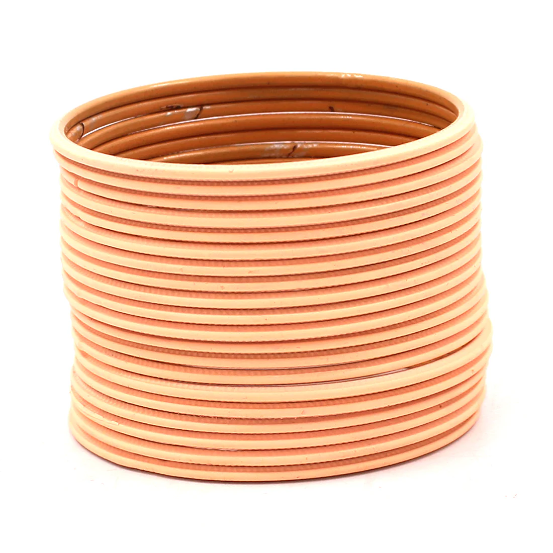 Set of 24 Matte Textured Bangles by Leshya - Image 6
