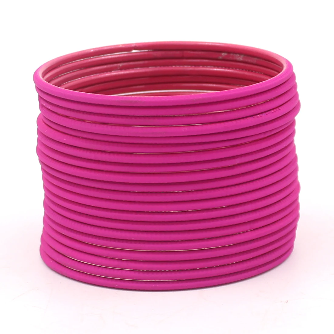 Set of 24 Matte Textured Bangles by Leshya - Image 9