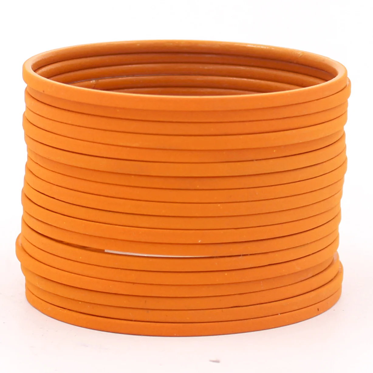 Set of 24 Plain Matte Textured Bangles by Leshya - Image 7