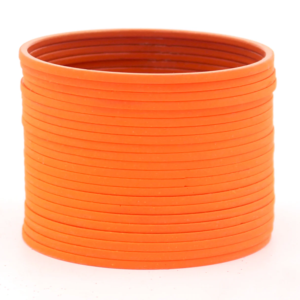 Set of 24 Plain Matte Textured Bangles by Leshya - Image 9