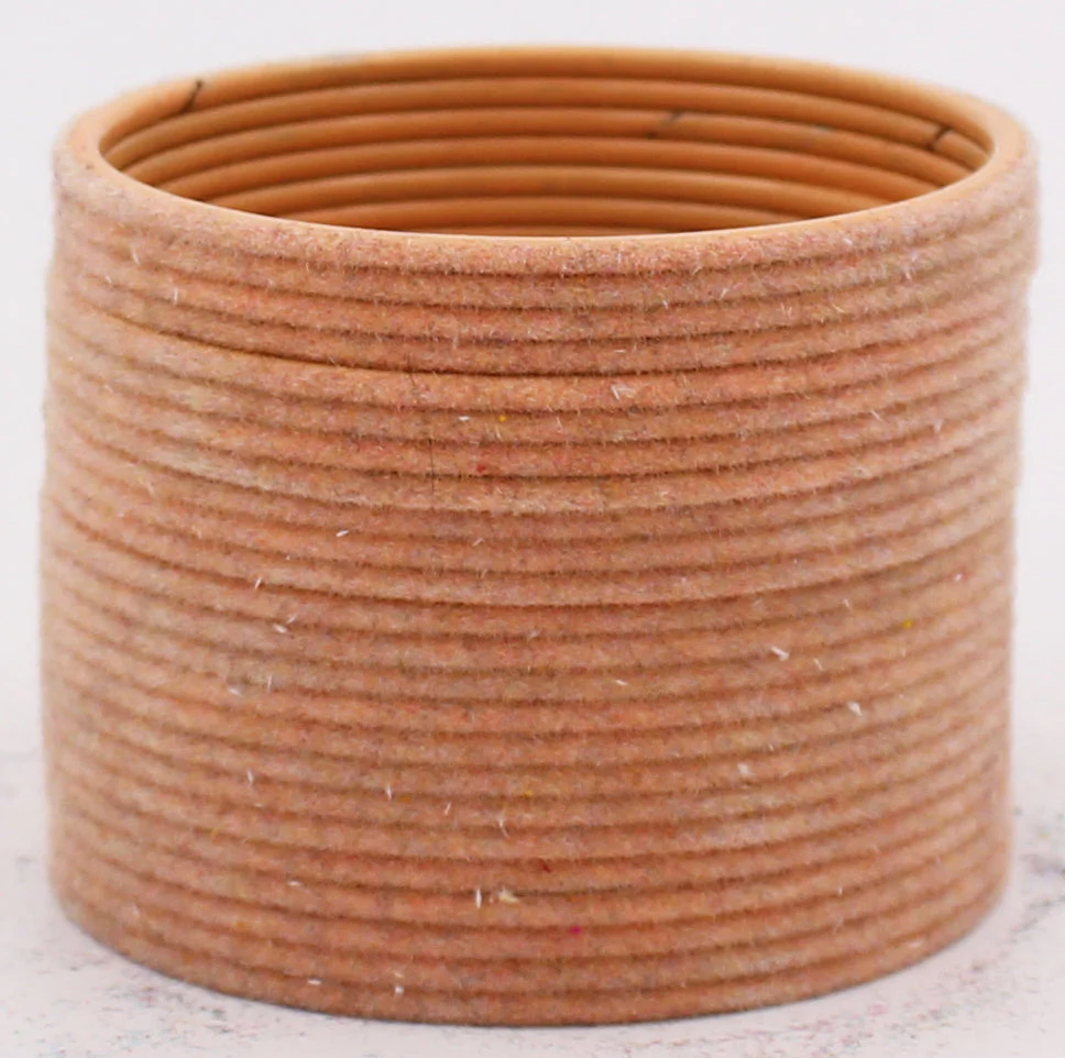 Set of 24 Plain Velvet Metal Bangles by Leshya - Image 6