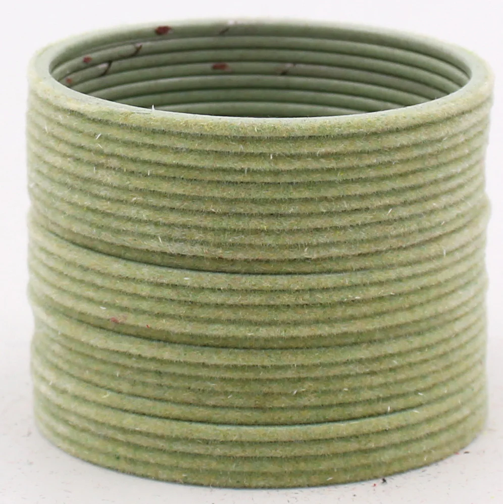 Set of 24 Plain Velvet Metal Bangles by Leshya (Plus Size) - Image 18