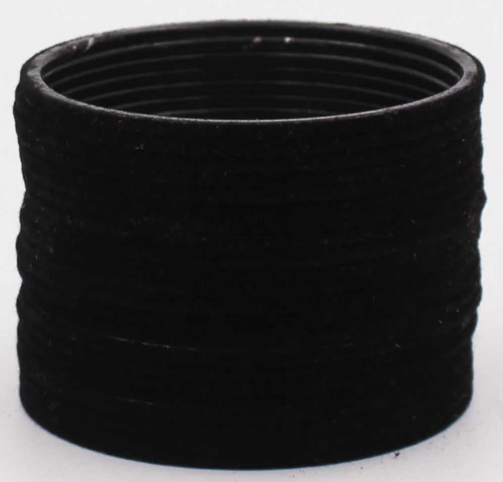 Set of 24 Plain Velvet Metal Bangles by Leshya (Plus Size) - Image 5