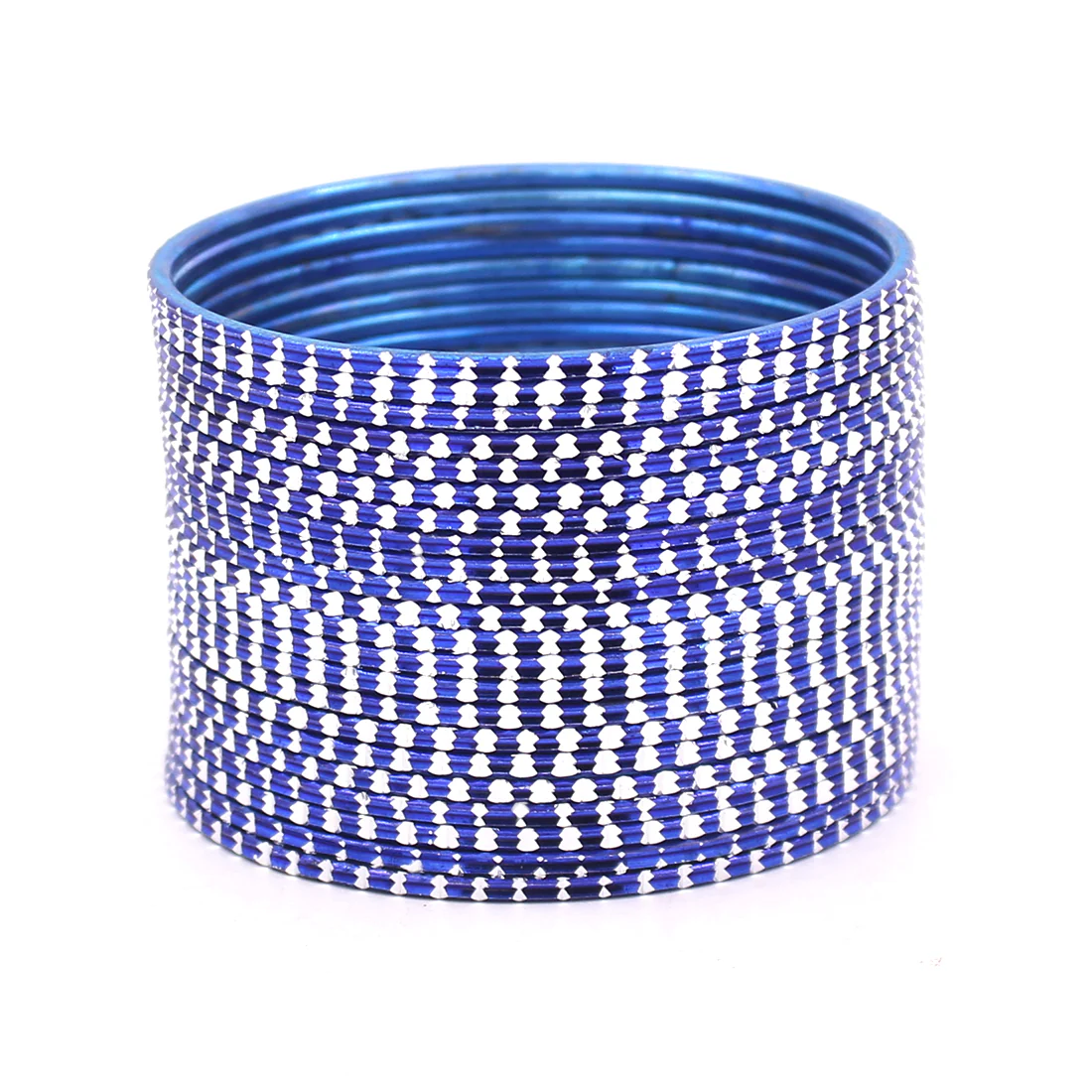 Set of 24 Shining Bangles with Cutting Design by Leshya - Image 14