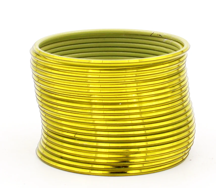 Set of 24 Shining Metal Bangles by Leshya (Plus Size) - Image 10