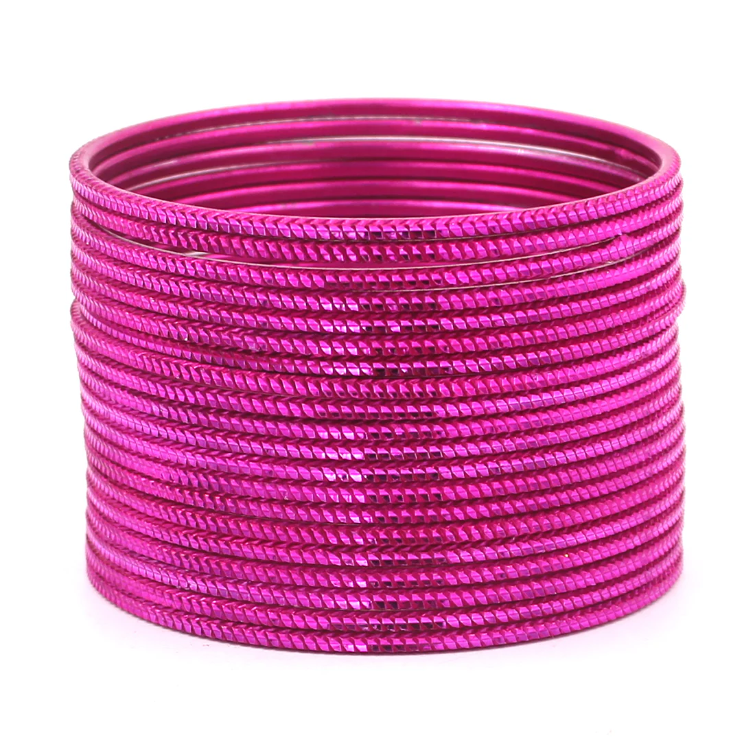 Set of 24 Shining Metal Bangles for Mixing by Leshya - Image 10