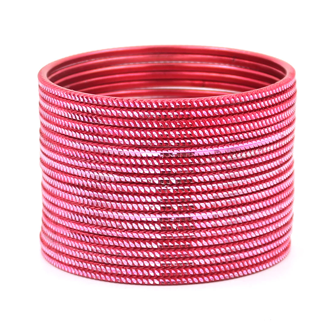 Set of 24 Shining Metal Bangles for Mixing by Leshya - Image 3