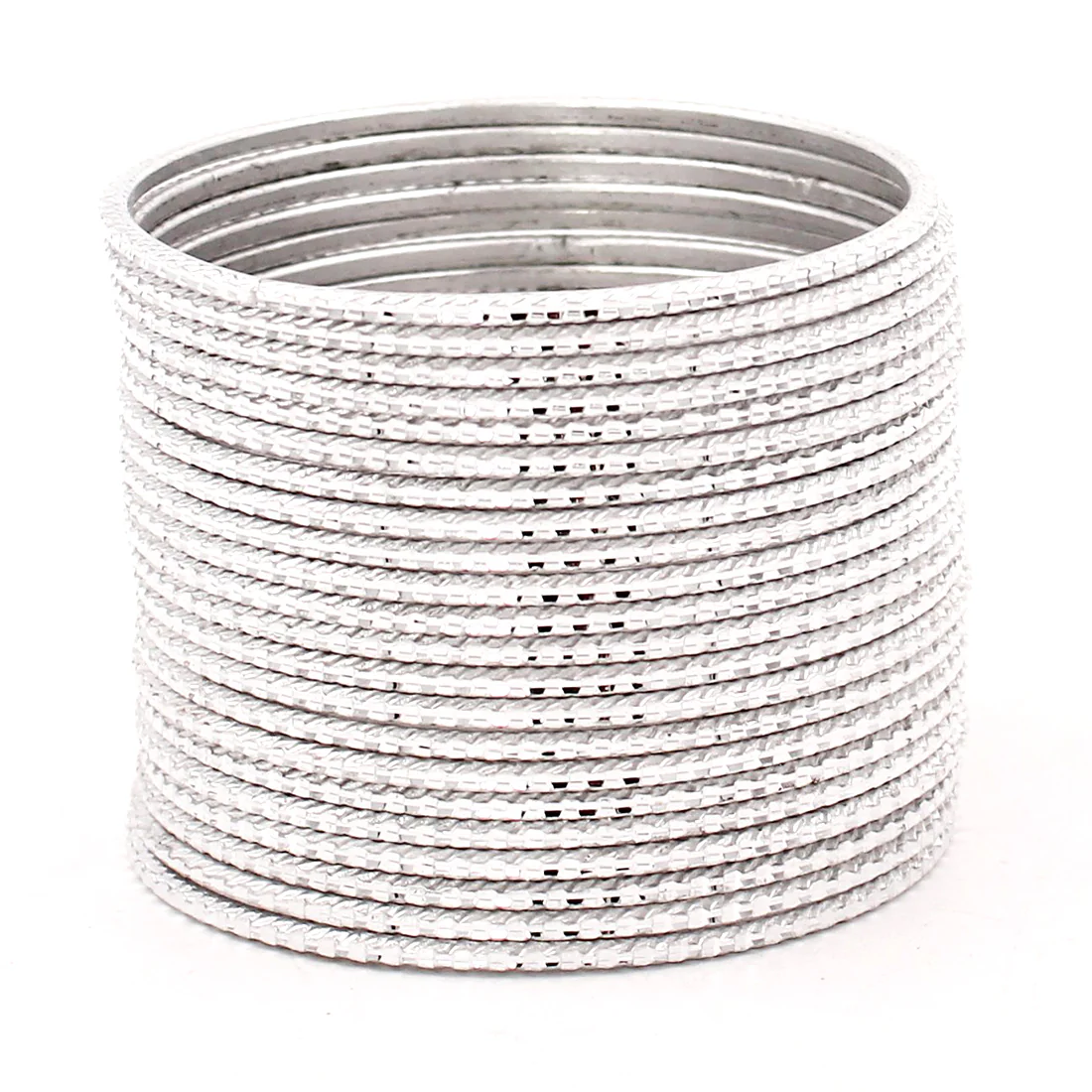 Set of 24 Shining Metal Bangles for Mixing by Leshya - Image 5