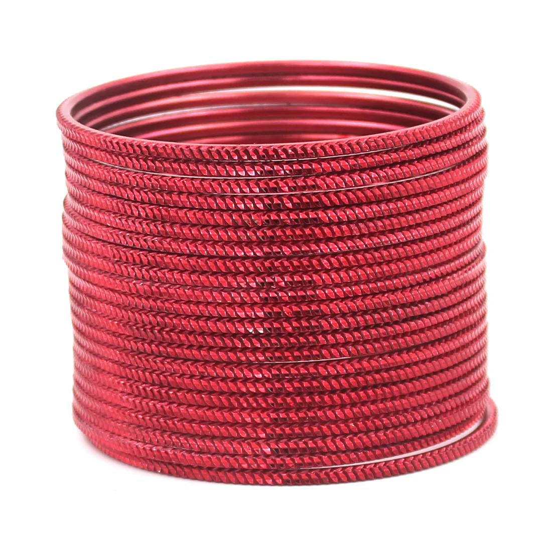 Set of 24 Shining Metal Bangles for Mixing by Leshya - Image 6
