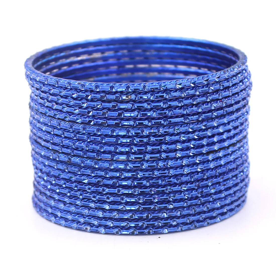 Set of 24 Shining Metal Bangles with self-dot Design by Leshya - Image 17