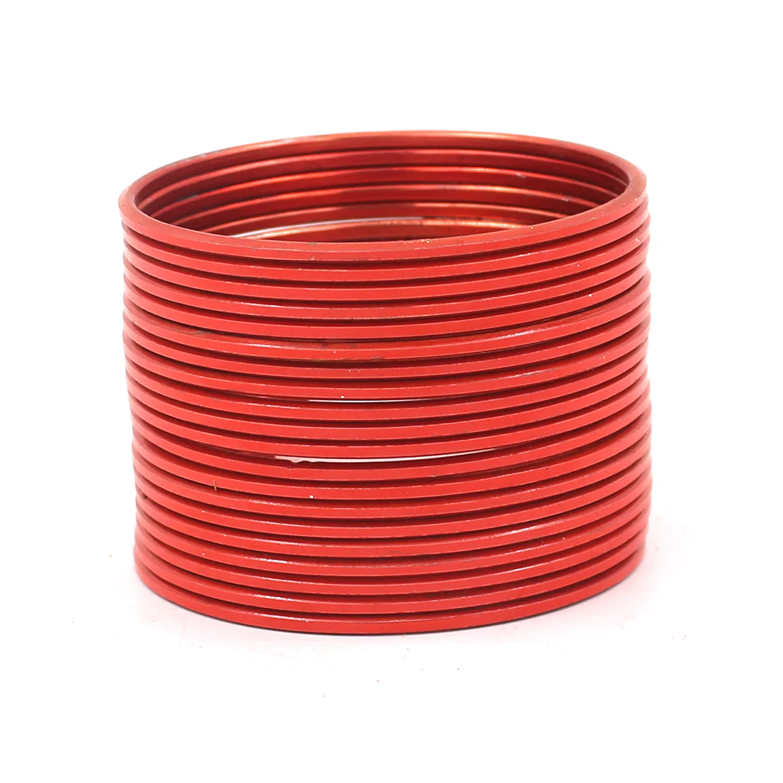 Set of 24 Solid Coloured Plain Metal Bangles by Leshya (Plus Size) - Image 14