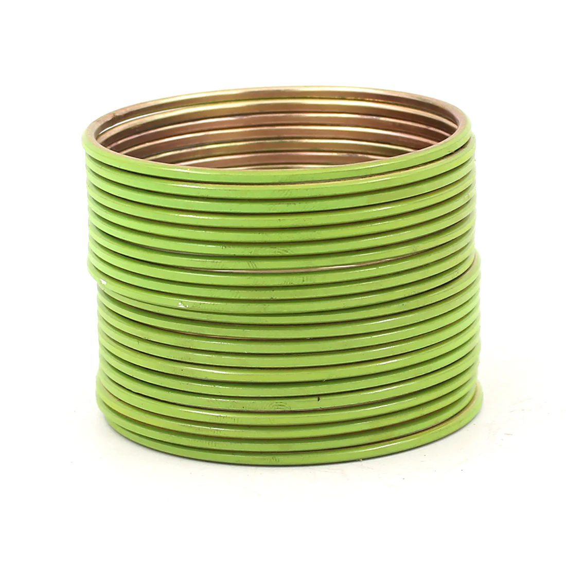Set of 24 Solid Coloured Plain Metal Bangles by Leshya (Plus Size) - Image 8