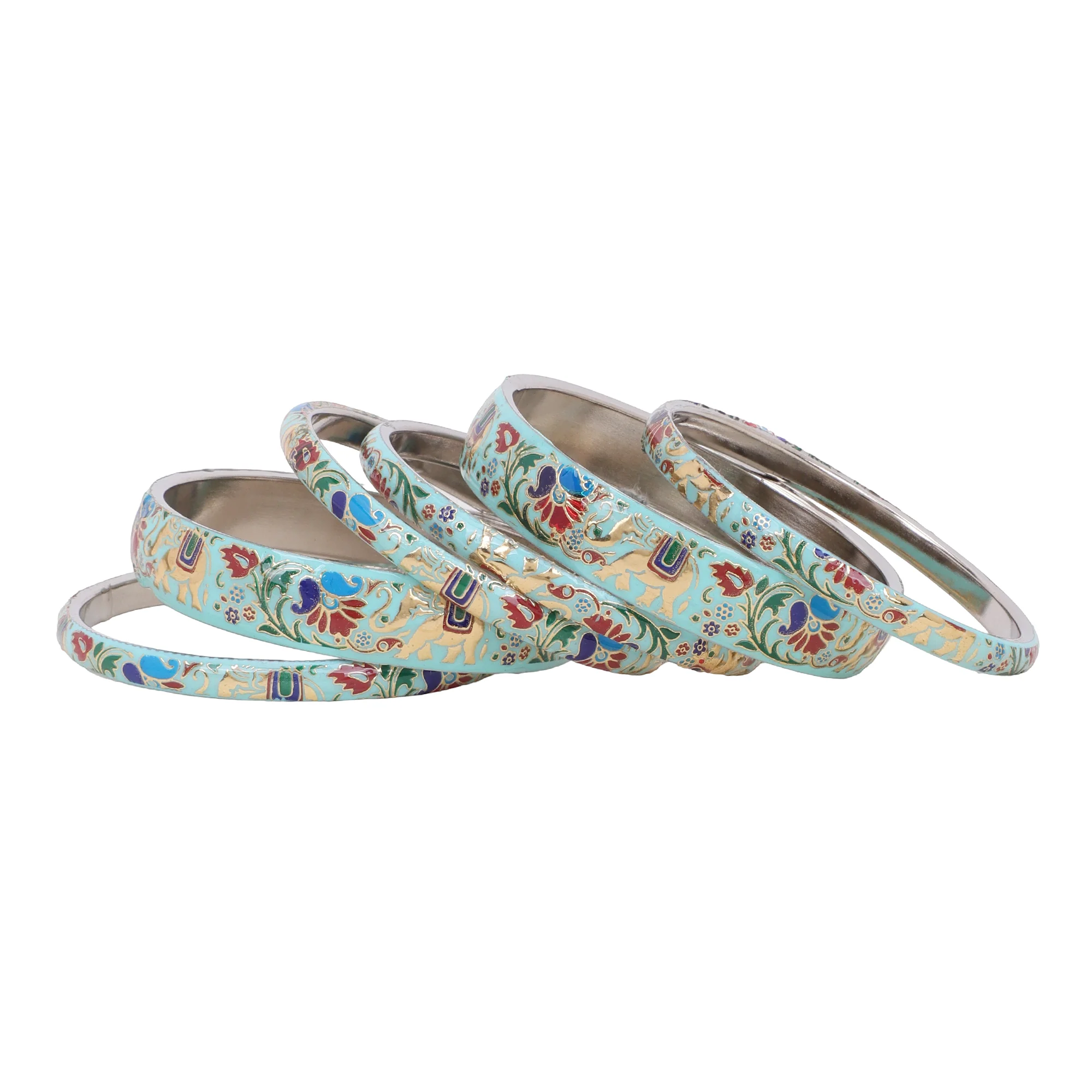 Set of 6  Elephant Bracelets by Leshya - Image 7