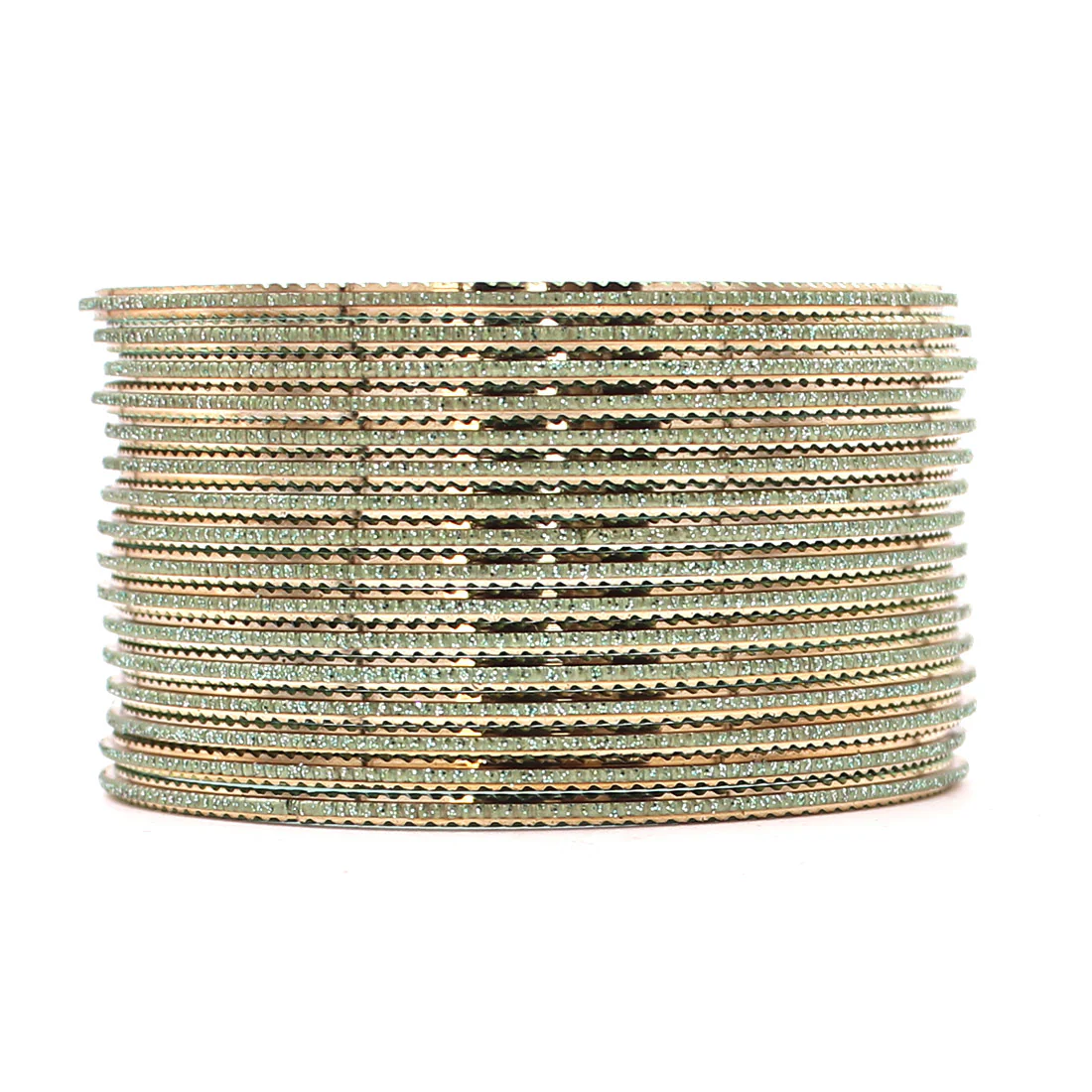 Shining Glitter Bangles with golden borders by Leshya - Image 10