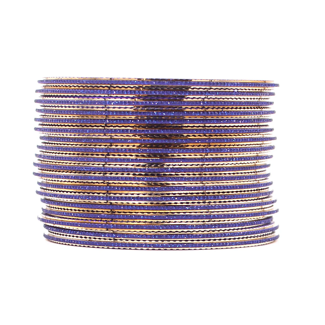 Shining Glitter Bangles with golden borders by Leshya - Image 11