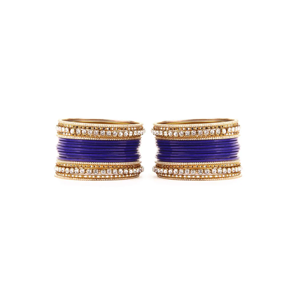 Simple Matte Textured Stone Bangle Set - Image 7